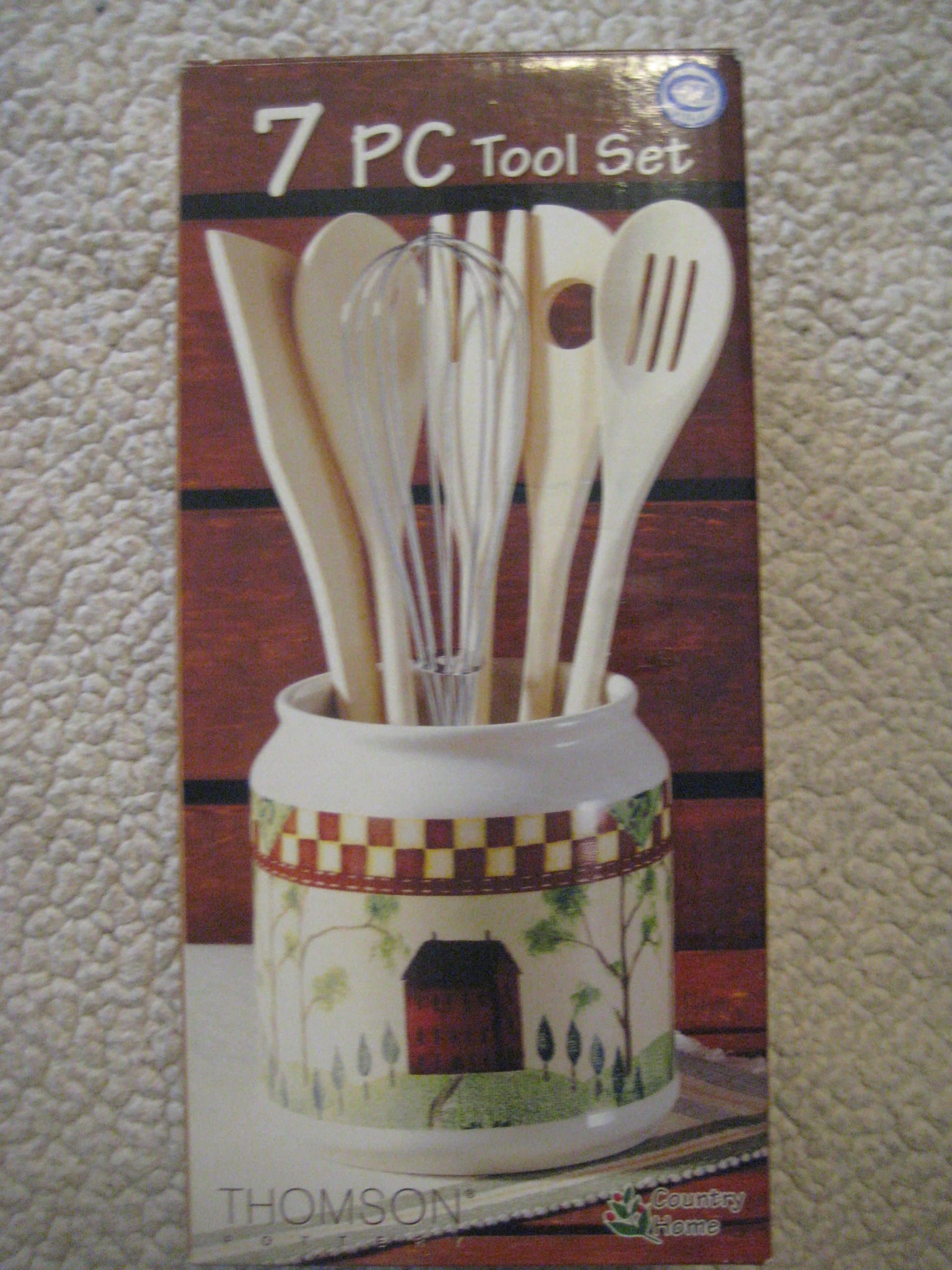 Country Home 7 Piece Kitchen Tool Set