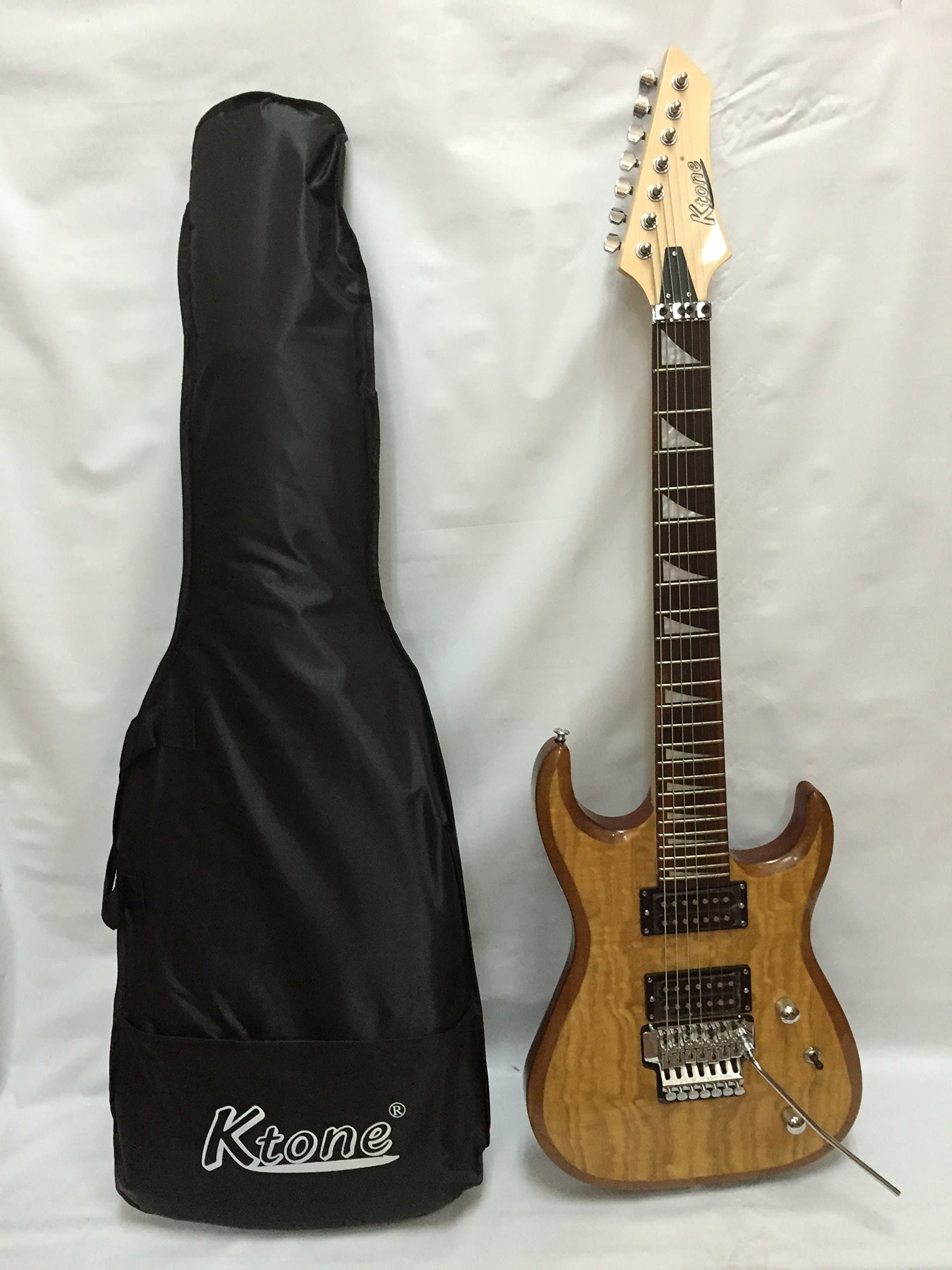 7 String Guitar with Beautiful Ash Top and 3 Piece Ash Body