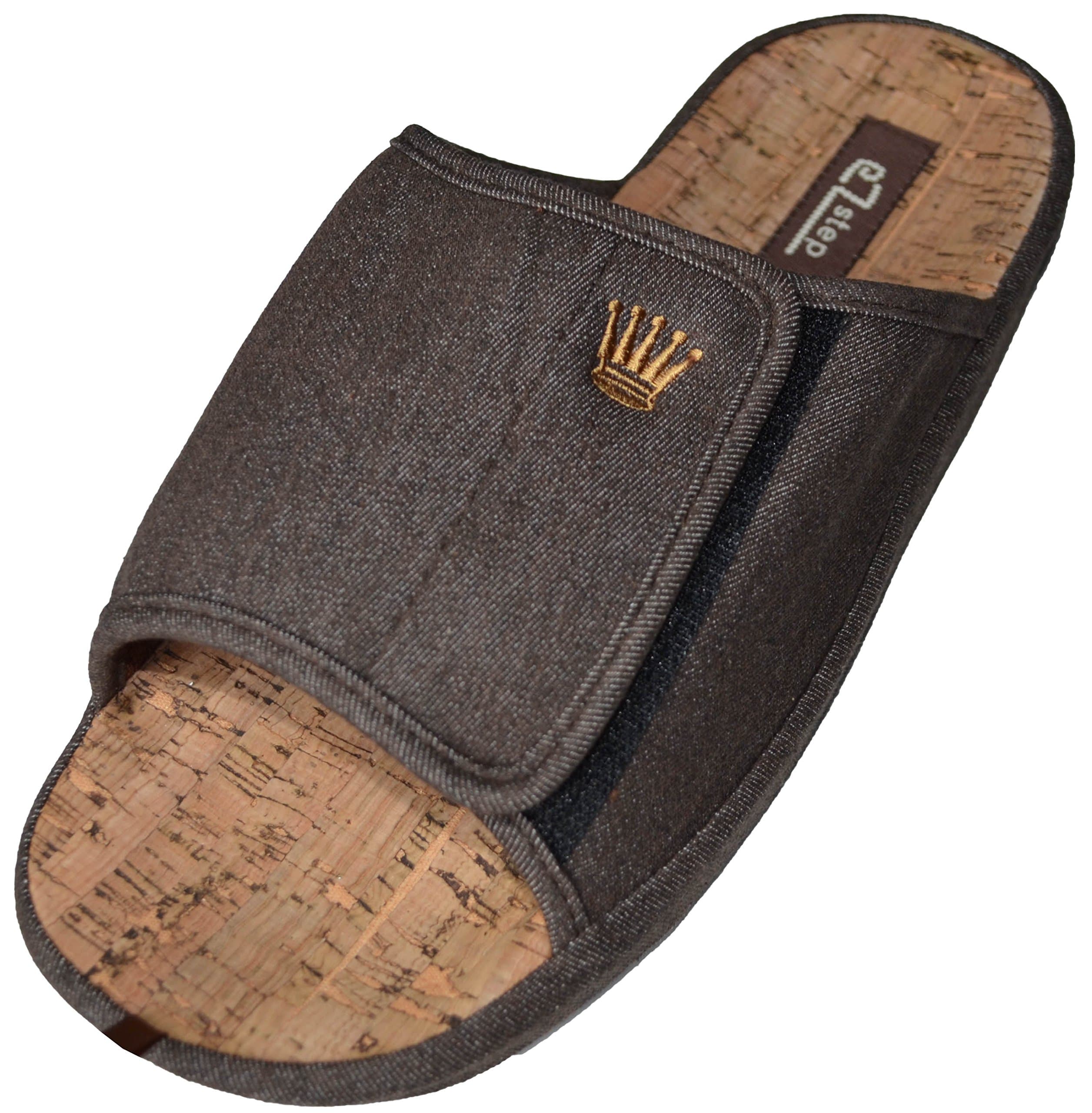 EZstep Men's George Slipper Brown 9 M US