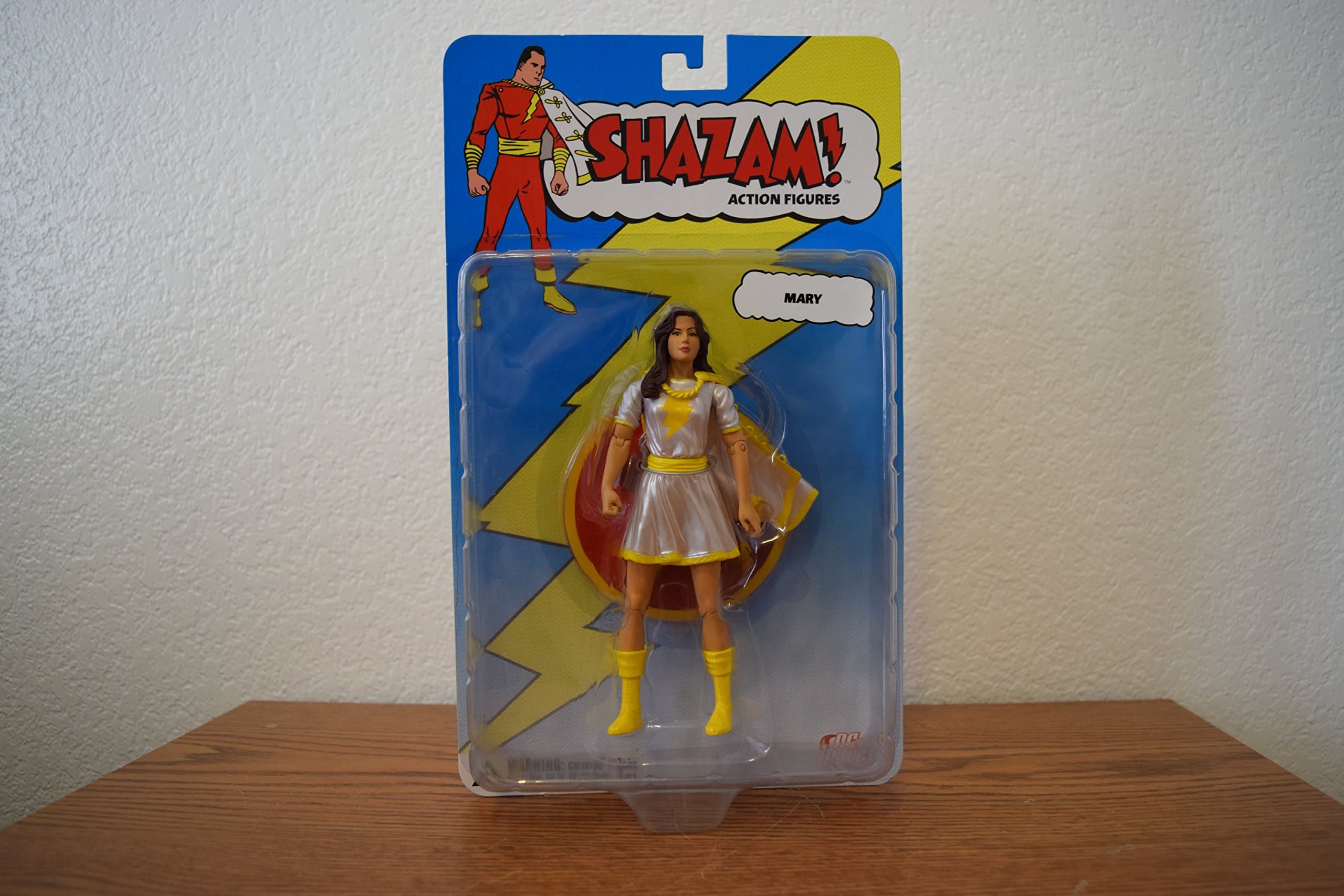 DC Direct Shazam! Action Figure Mary Marvel [White Variant]