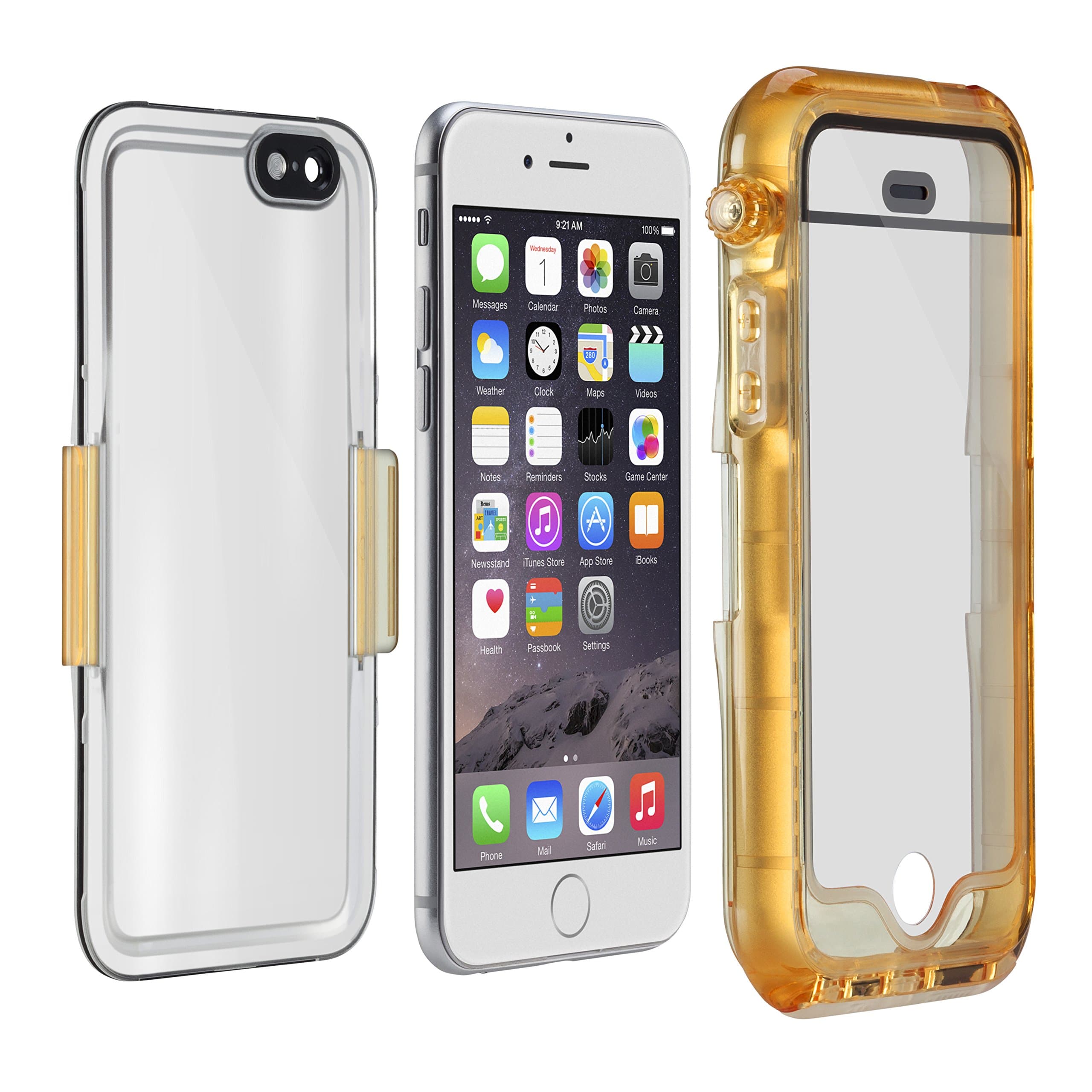 iBattz Nomu Poseidon Water Proof Shock Proof case for iPhone 6 smartphones - (Gold)