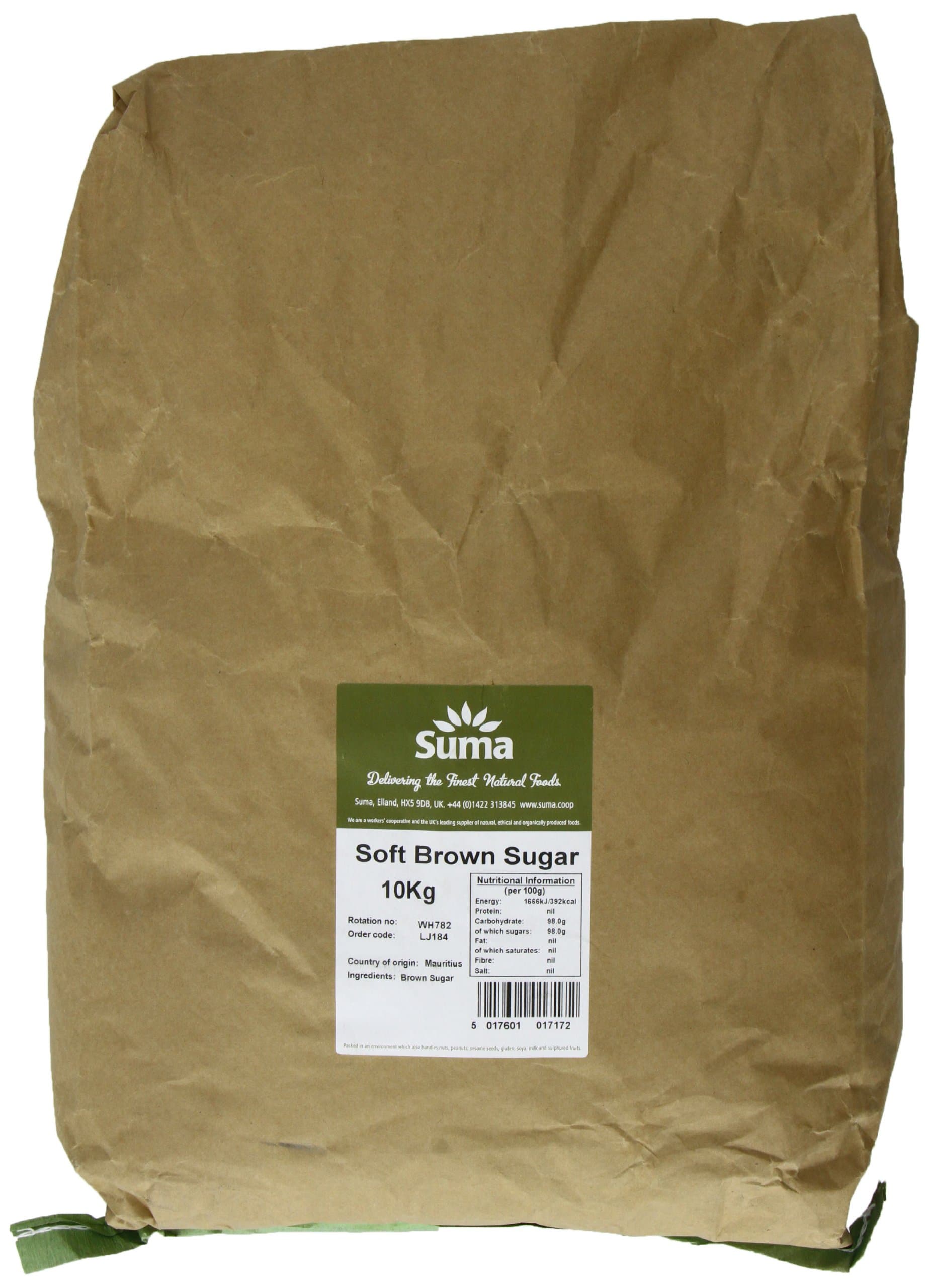 Suma Bagged Down Soft Brown Sugar 10 Kg