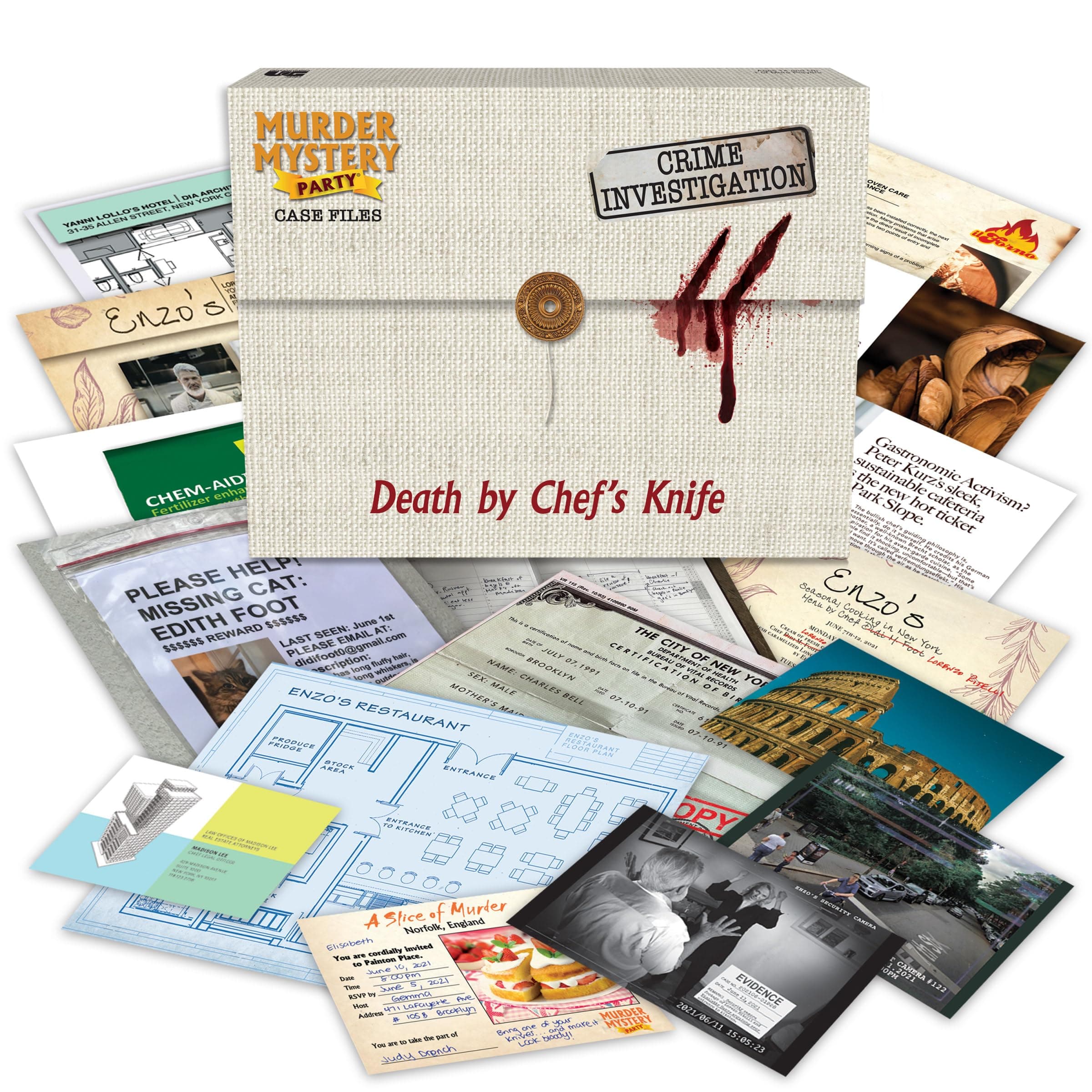 Death by Chef's Knife  Case Files