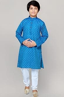 BABA AND BABY traditional ethnic wear cotton kurta pajama set for boys