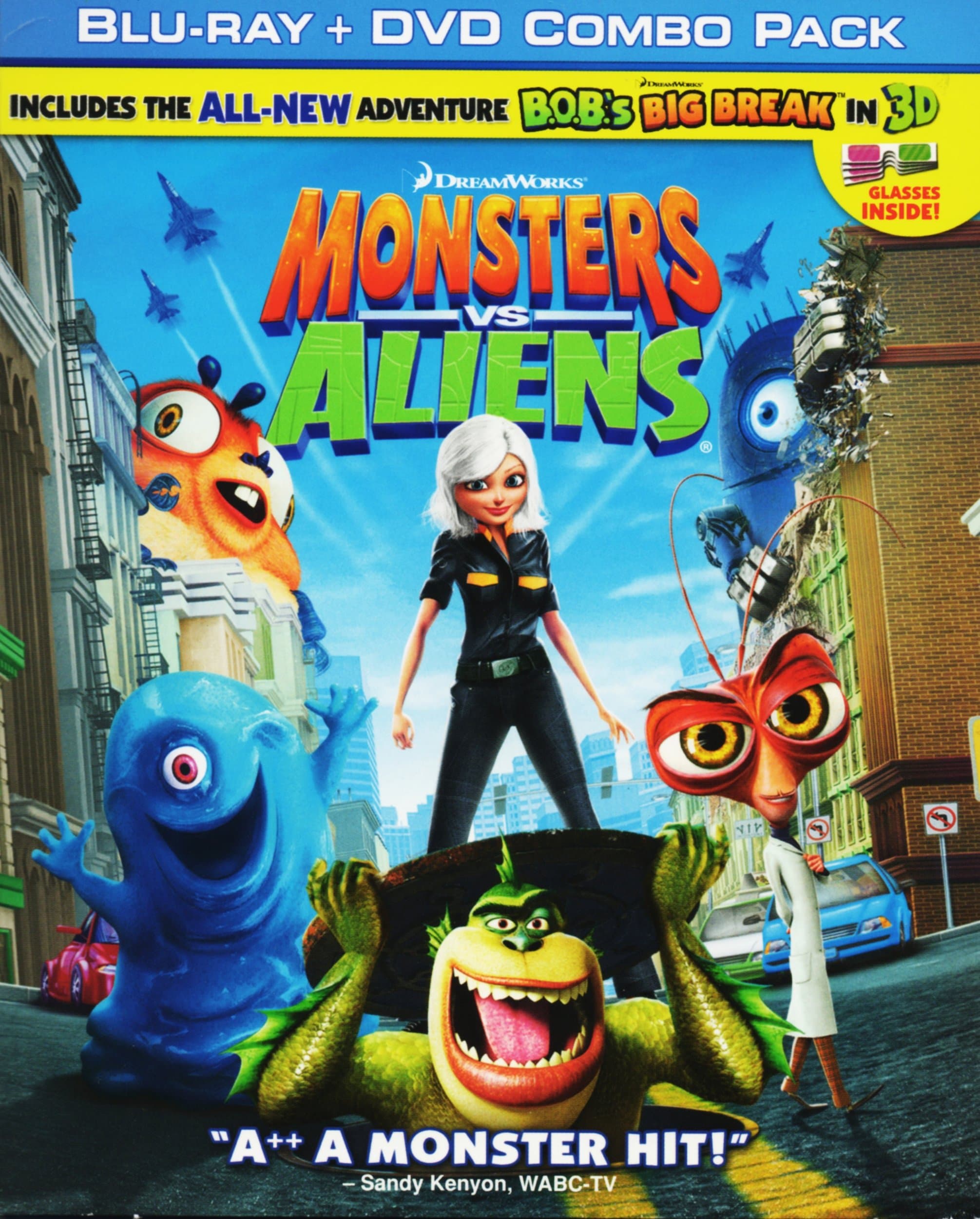 Monsters Vs Aliens [Blu-ray]