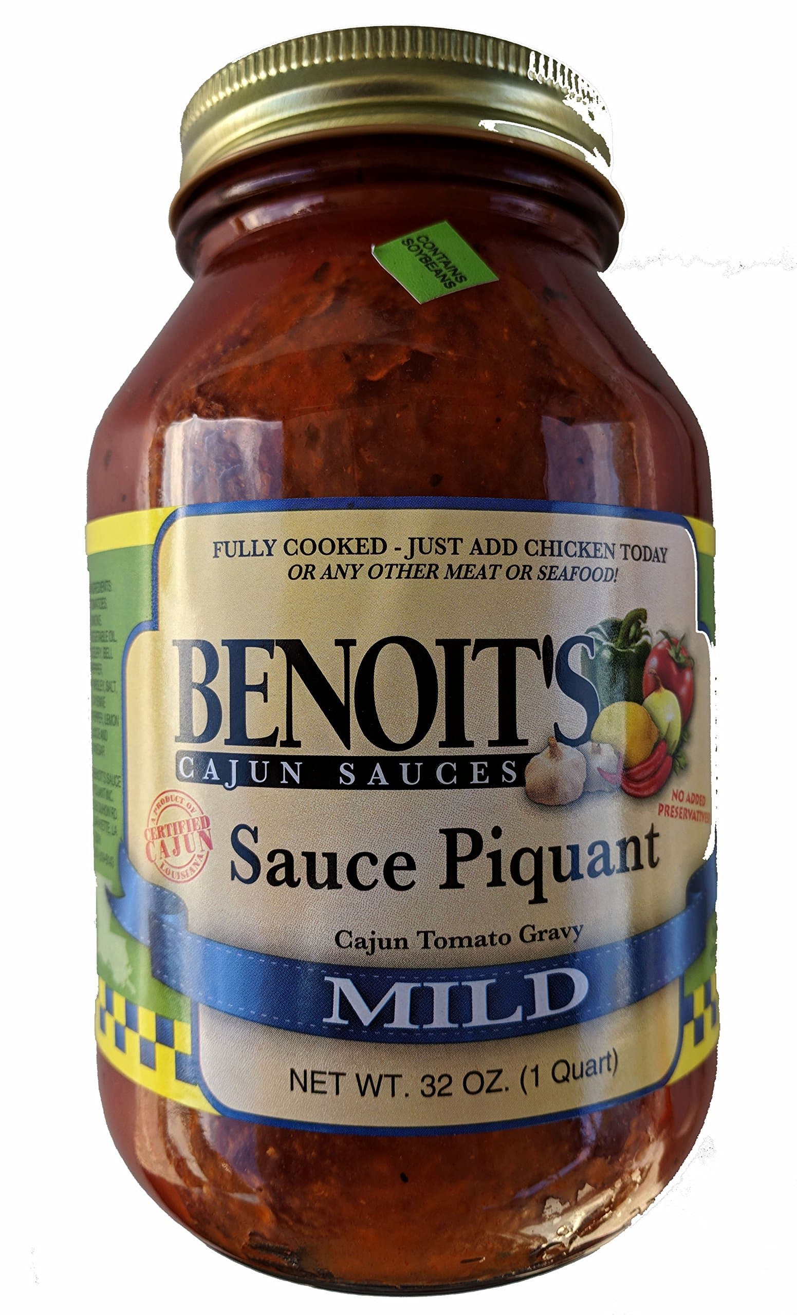 Benoit's Sauce Piquant - Mild 32oz