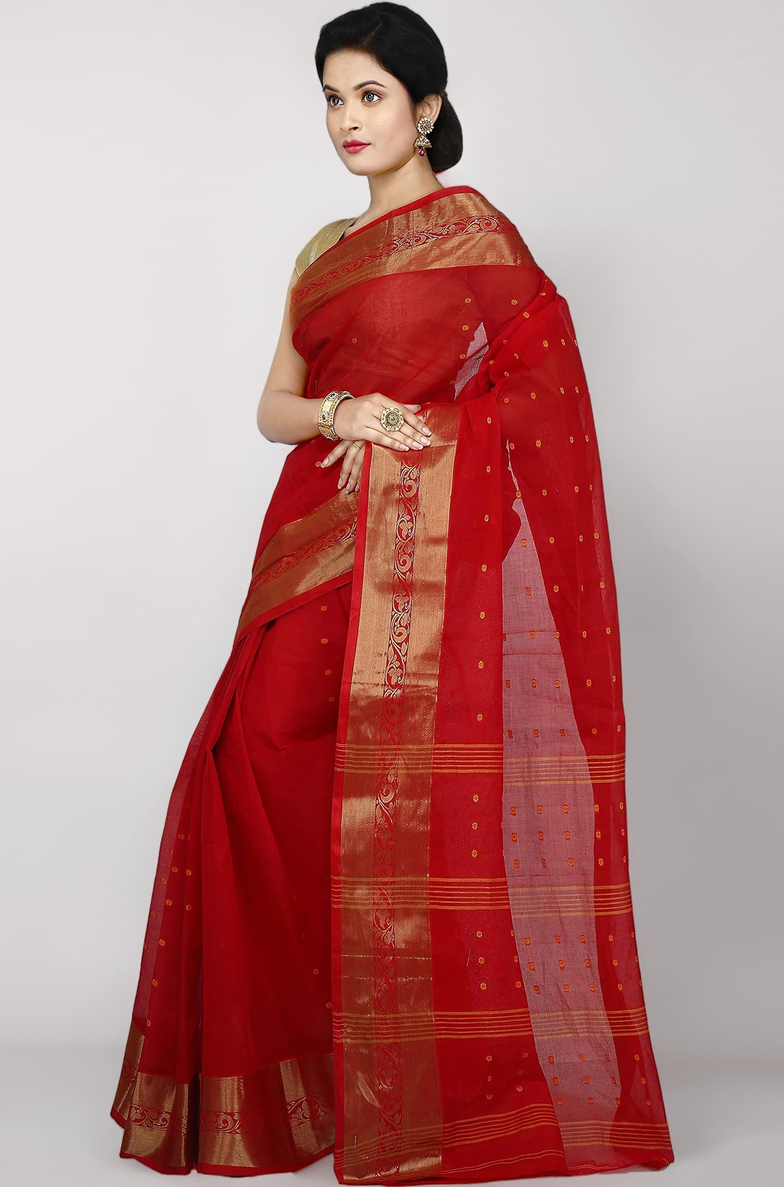 Women's Tant Cotton Saree