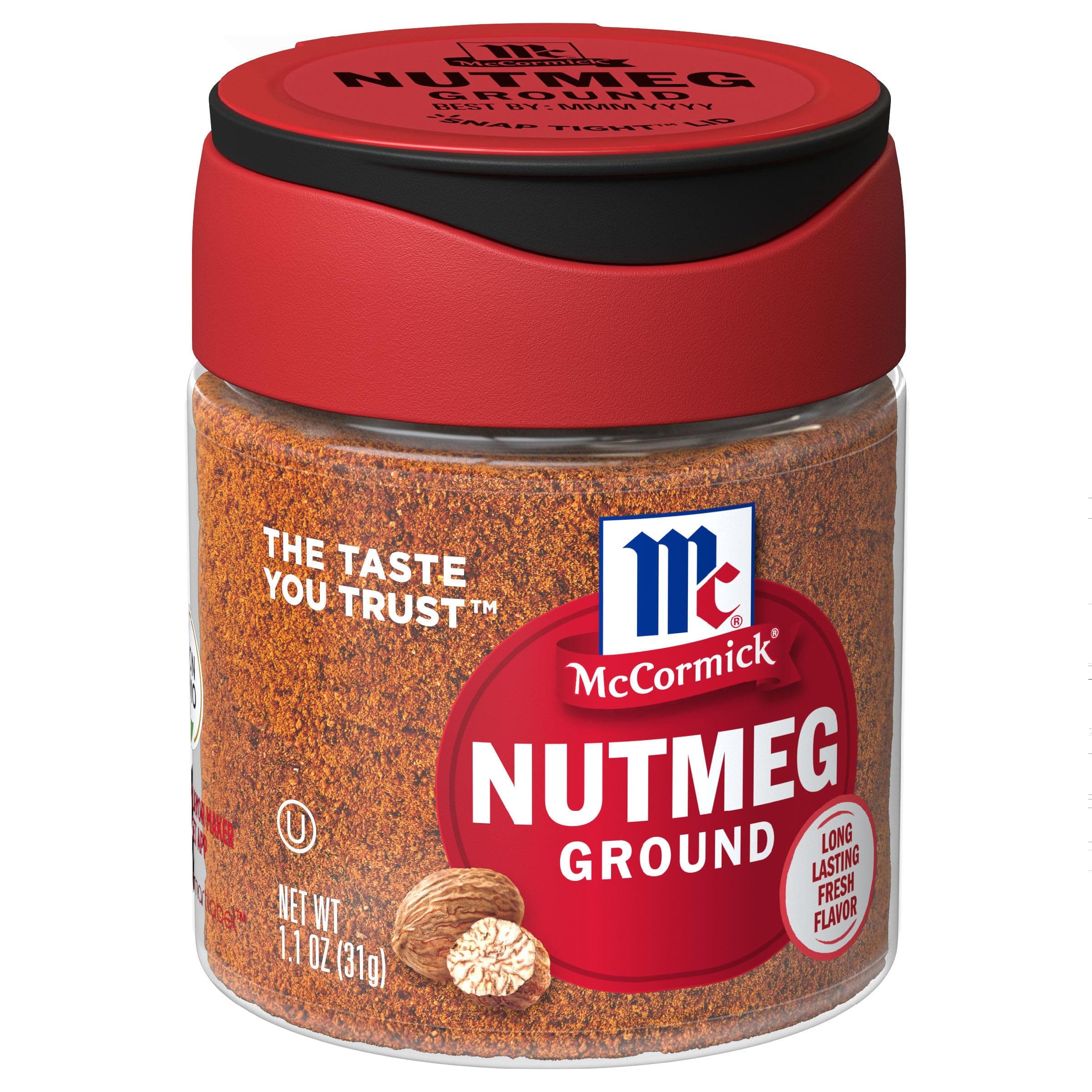 McCormick Ground Nutmeg, 1.1 oz