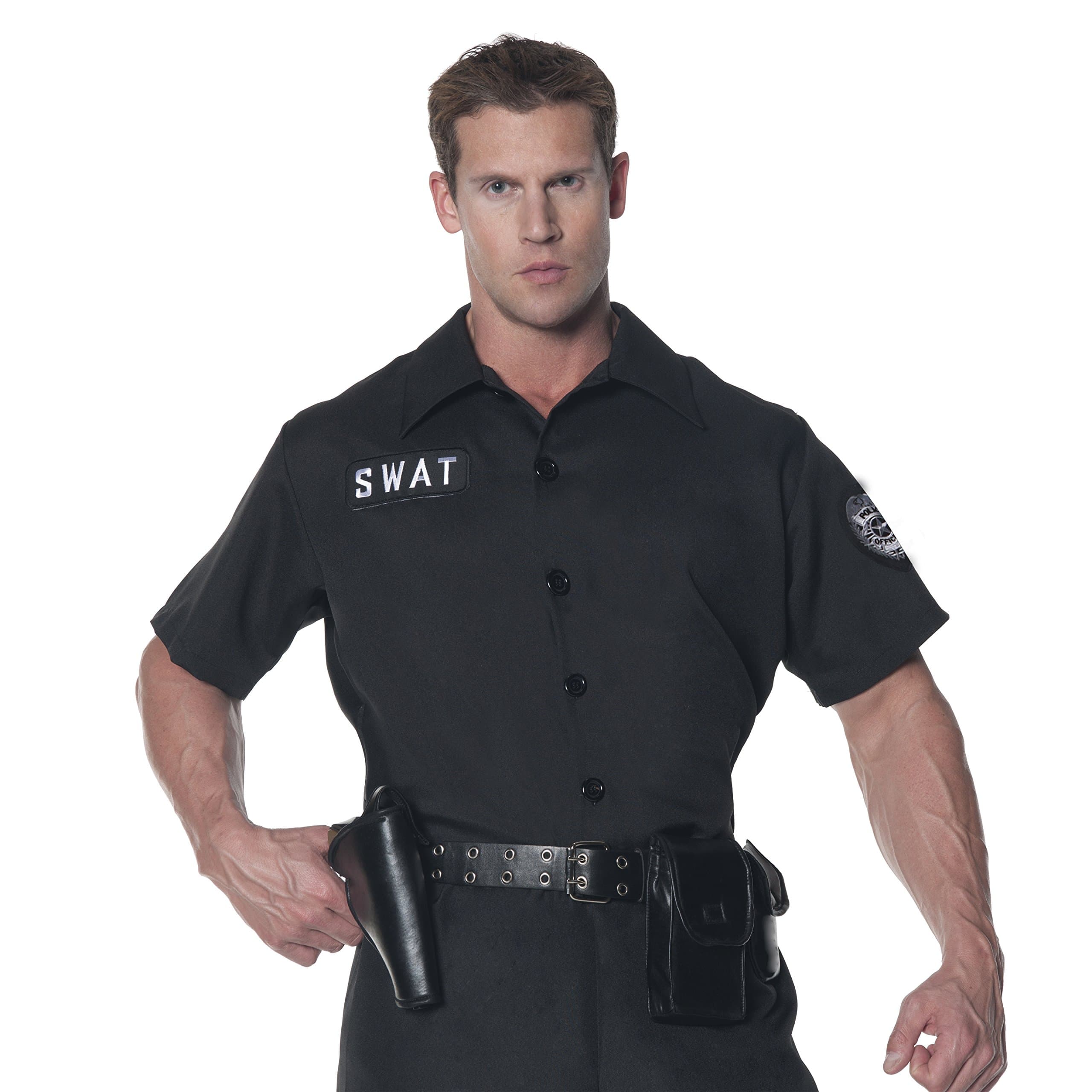Underwraps Men's Plus-Size Swat Shirt