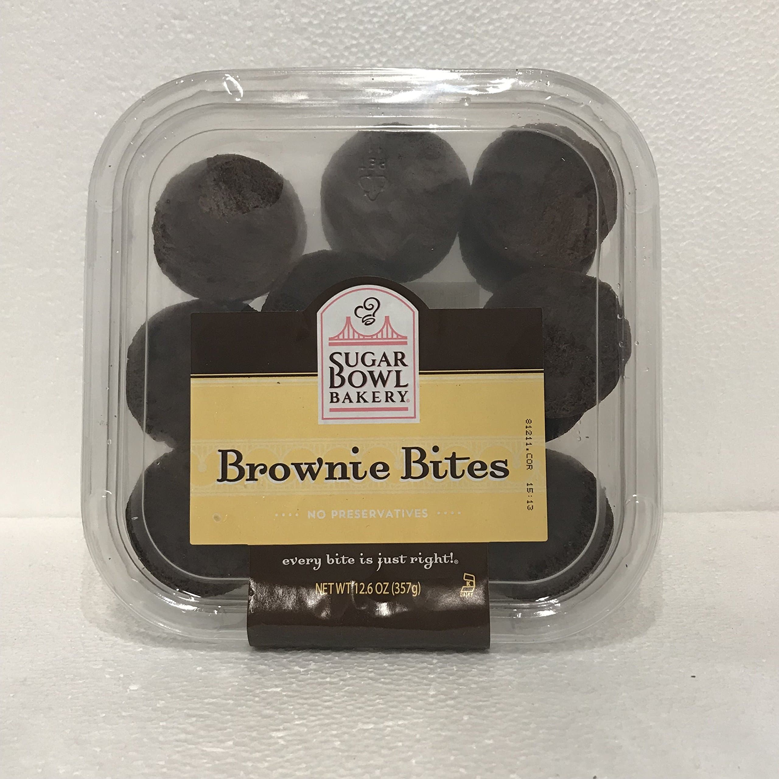 Sugar Bowl Bakery Brownie Bites 12.6 oz Pack of 3