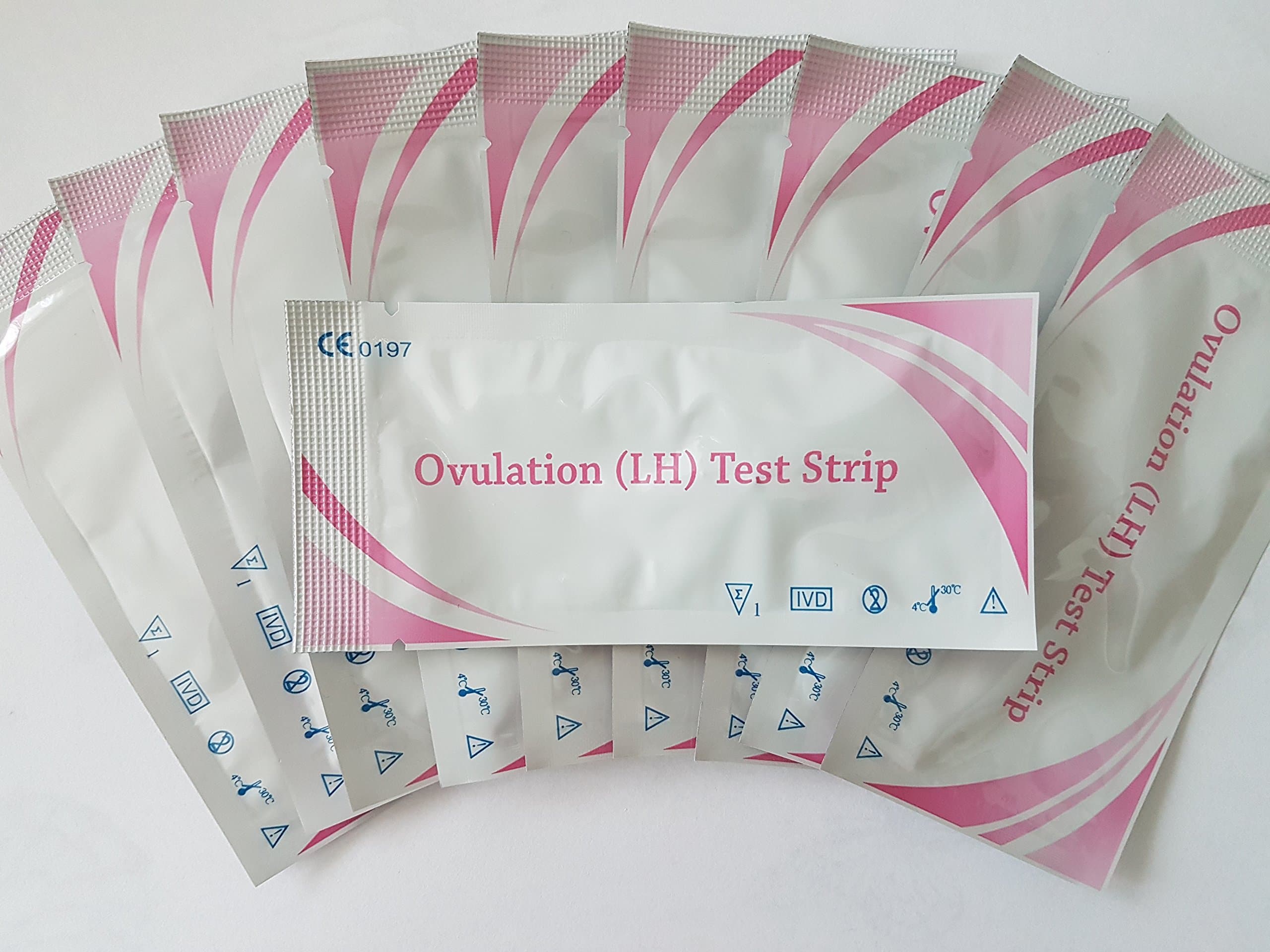 Ovulation Test Strip. LH Urine Ovulation Testing Kits. Packs of 20