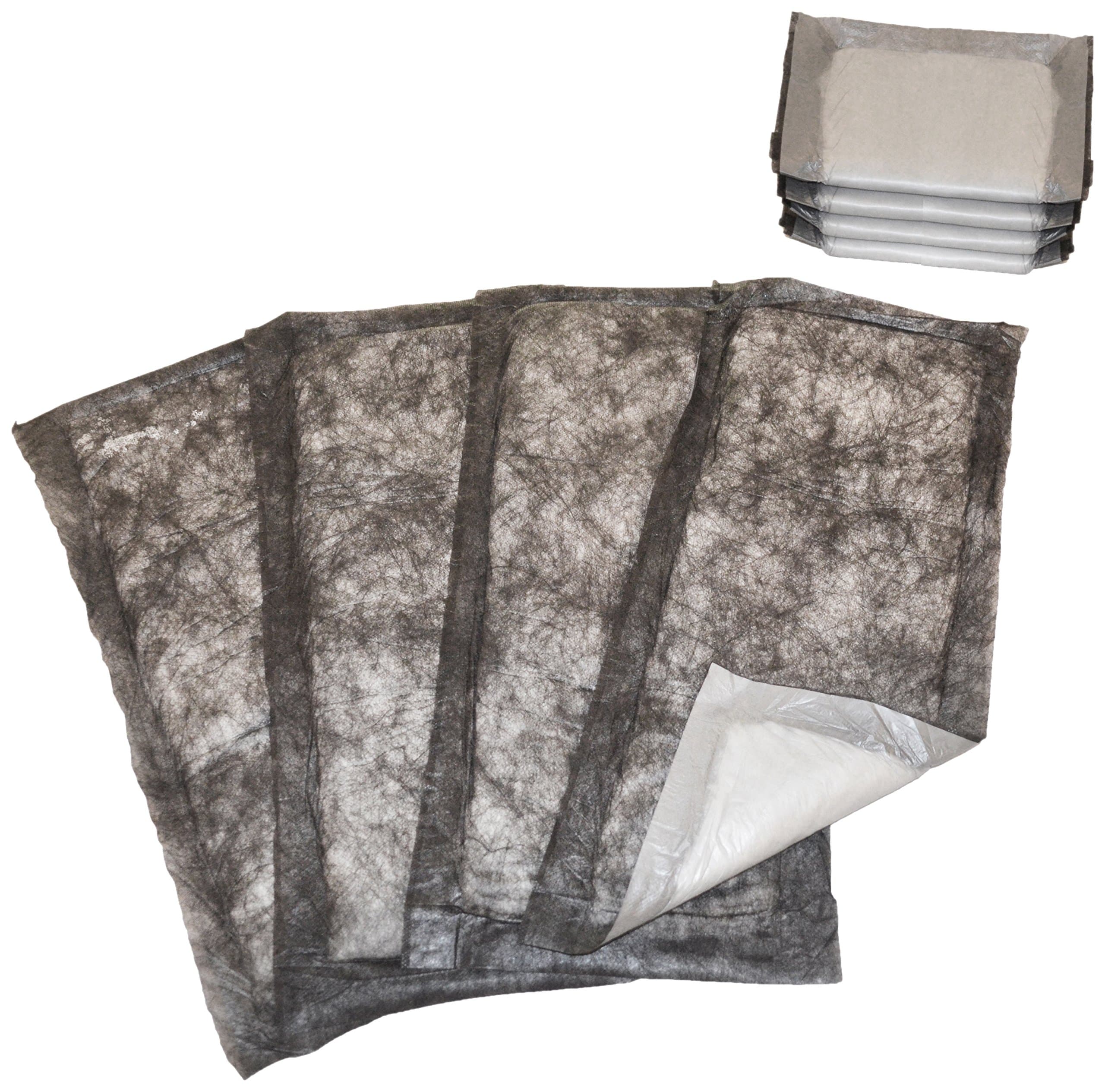 PlumbPad PP 25 25pk 2-Litre Absorbent pad with Plastic Backing, Black, 2 L, Set of 25 Pieces