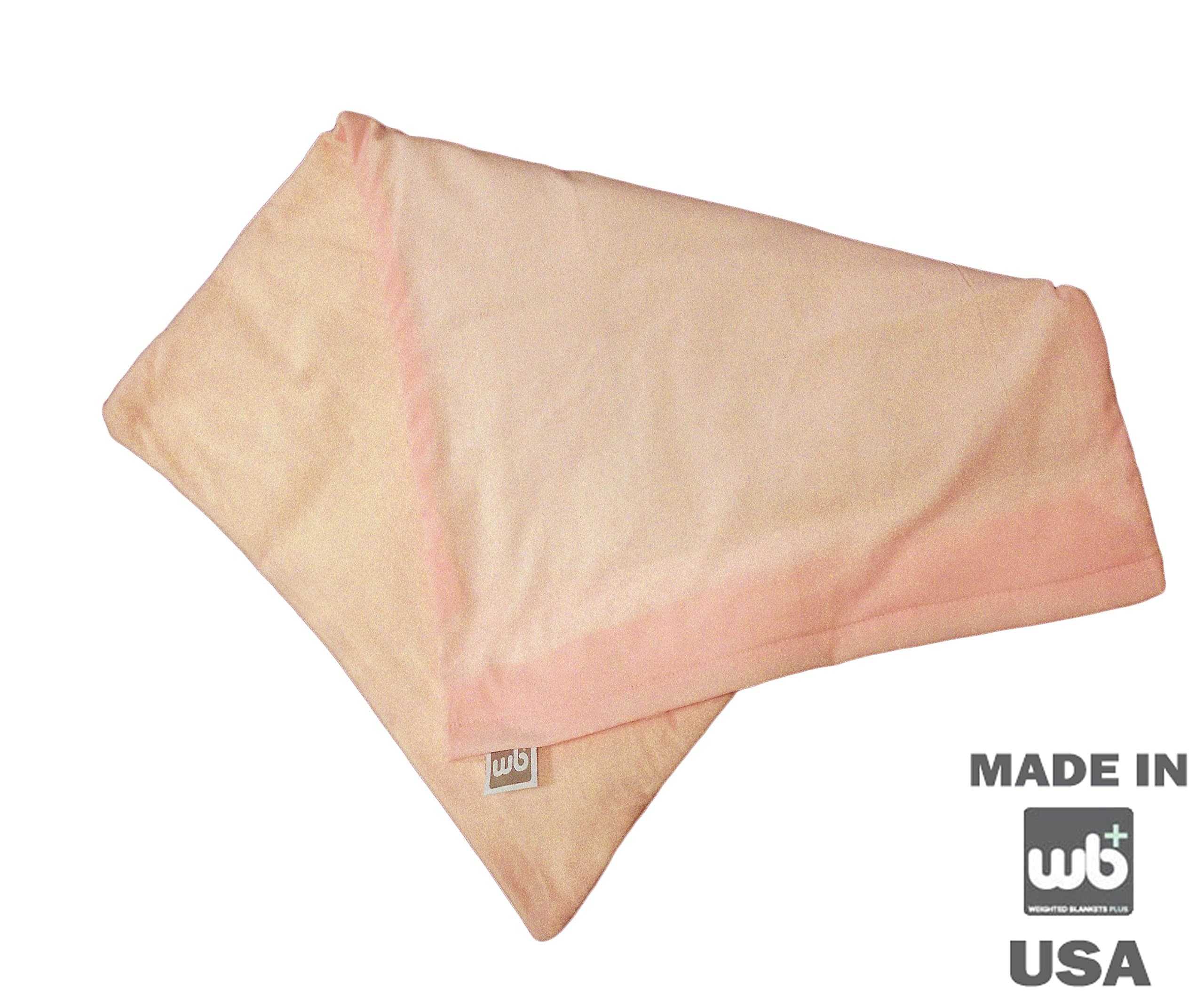 LLC Small Weighted Lap Pad 3lb - 12" x 16" (Light Pink)