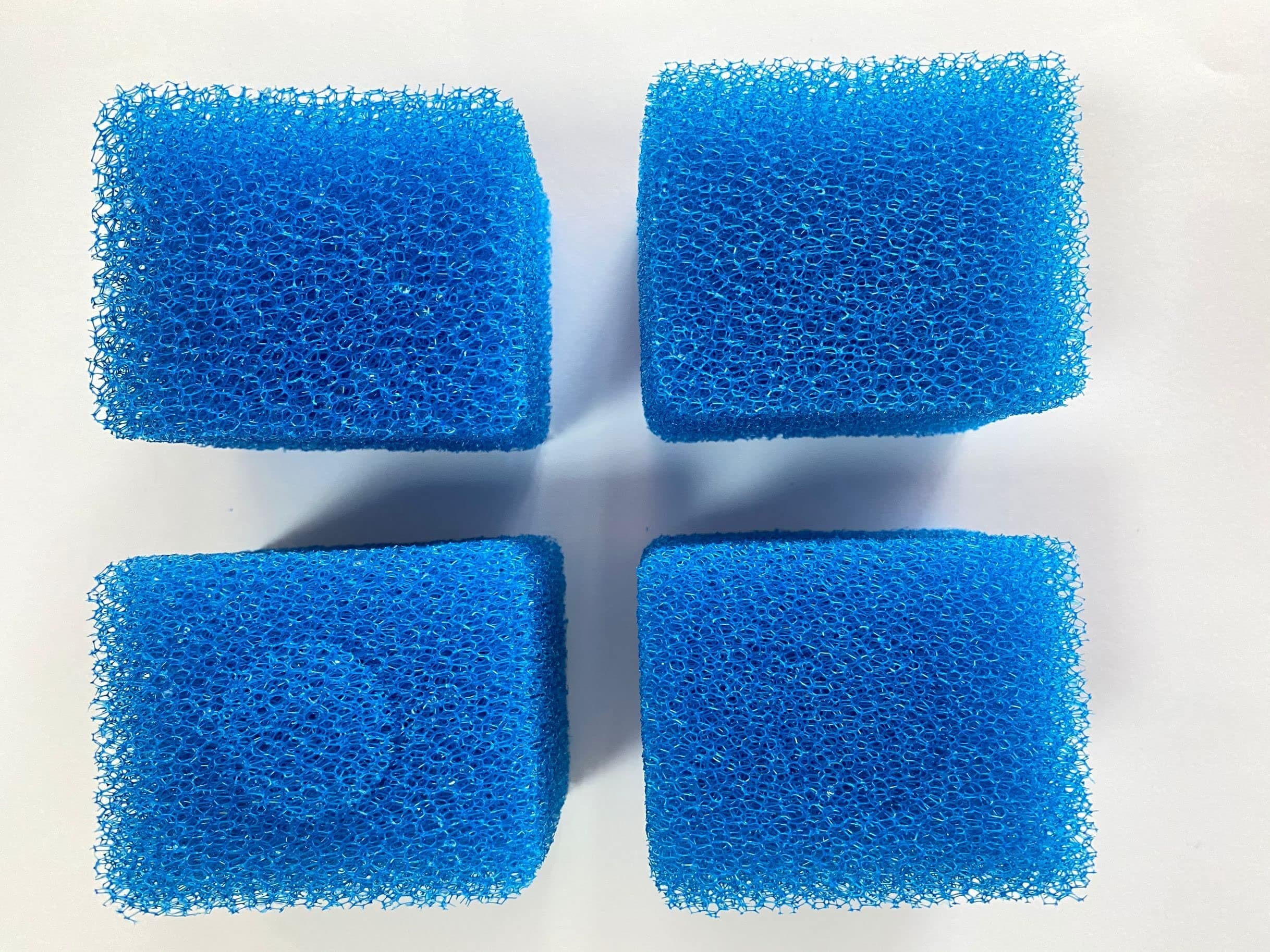 NO.17 Replacement Sponge Media Filter, 4 Pack of Bio Foams for 500L/H 800L/H Internal Filter