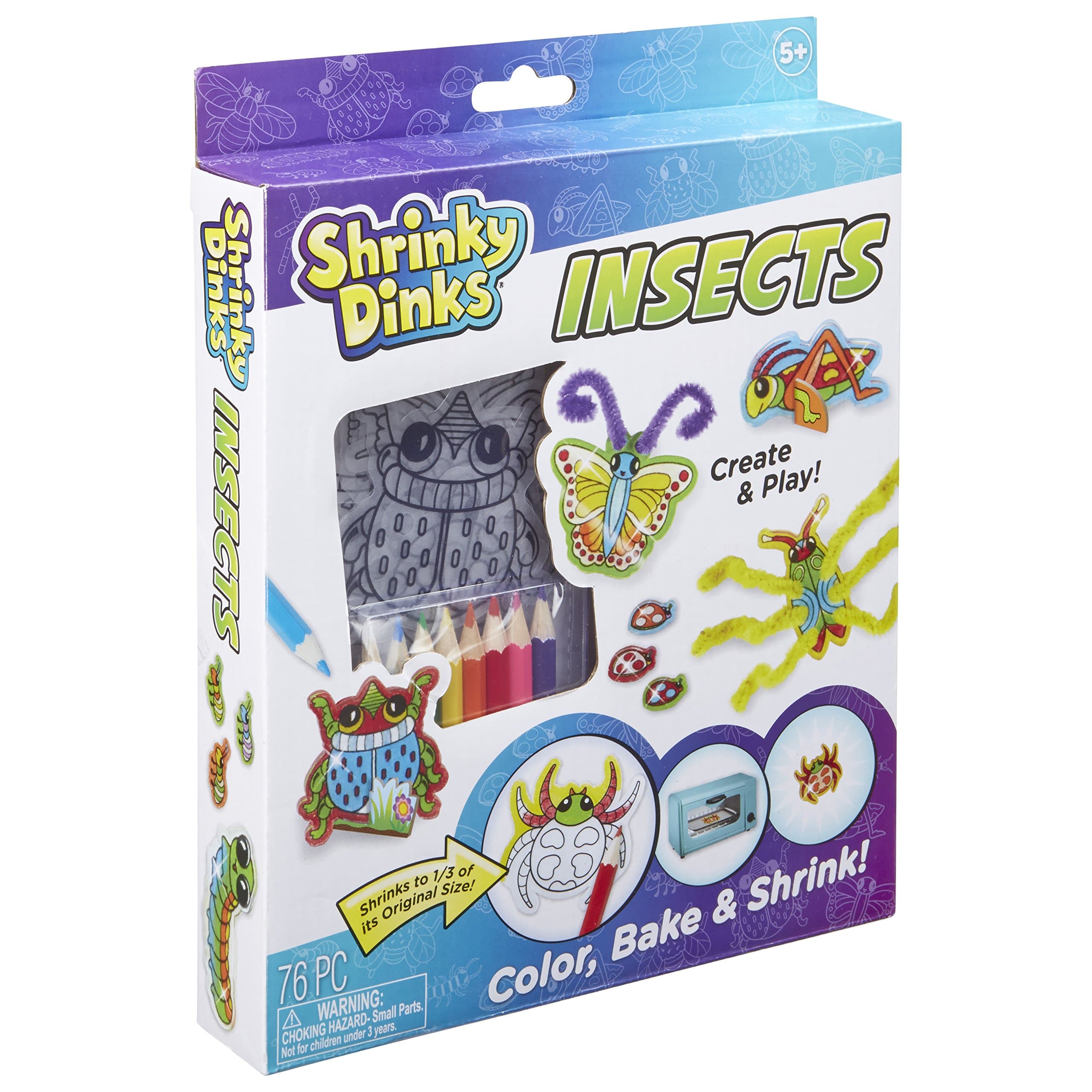 Shrinky Dinks Insects Activity Set Kids Art and Craft Activity