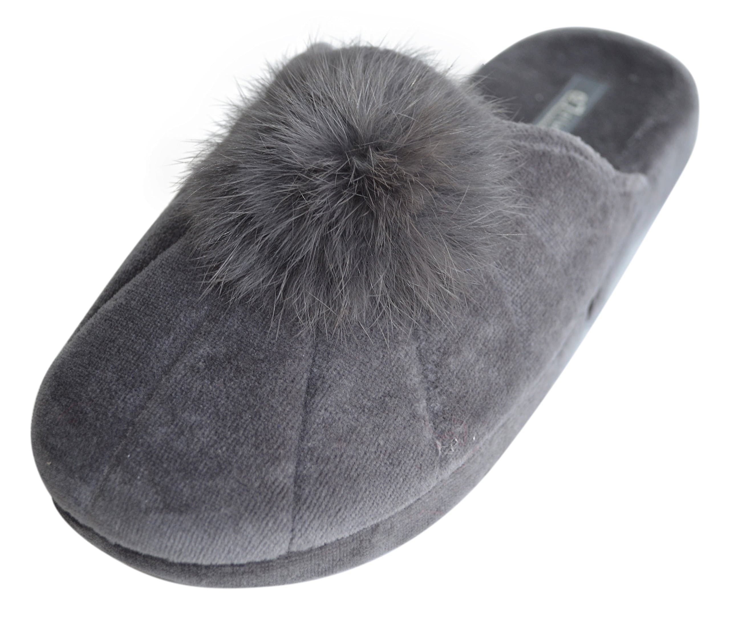 Gemelli Women's Lucy Slipper Gray 6 US