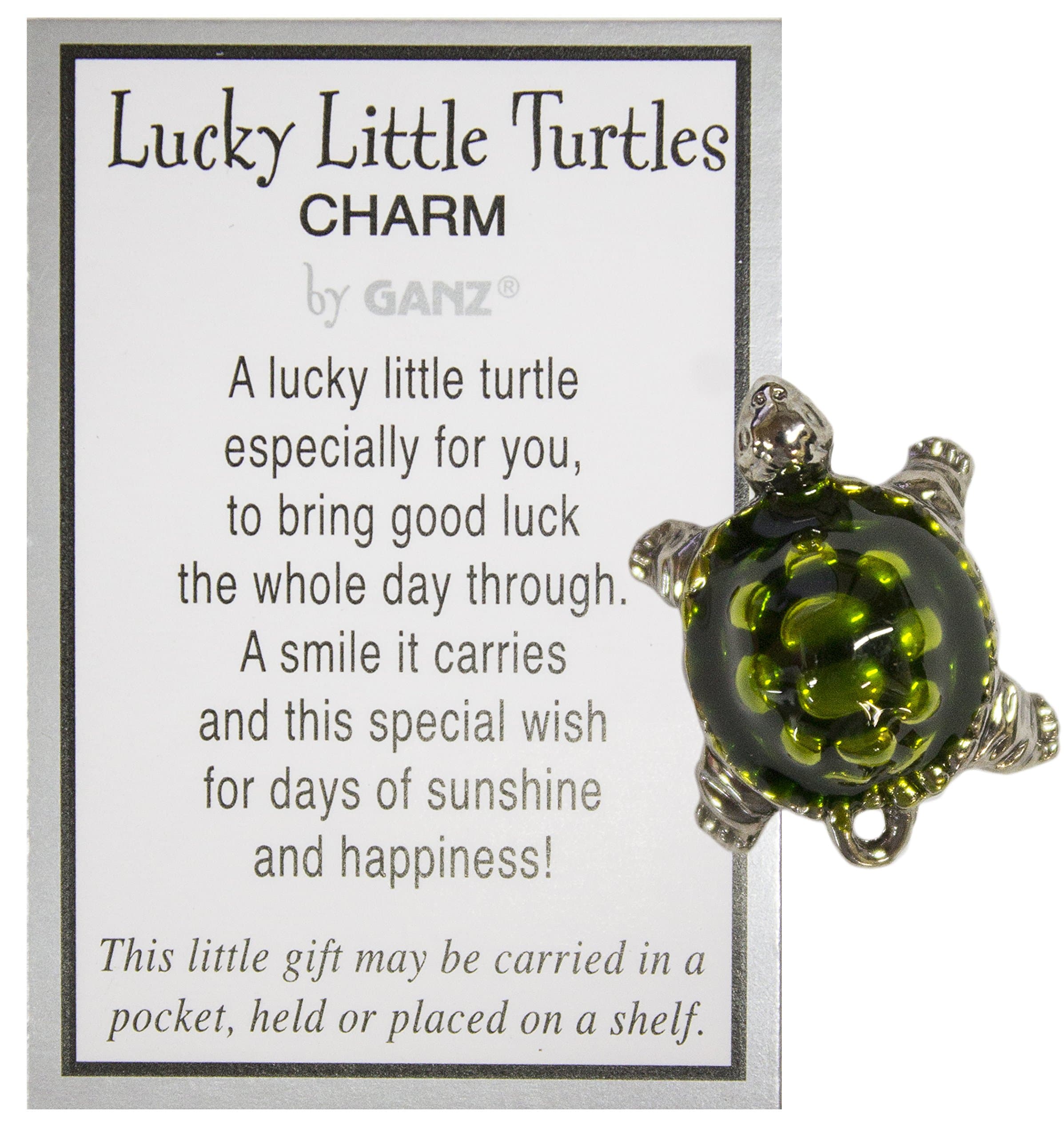Lucky Little Turtle Pocket Charm