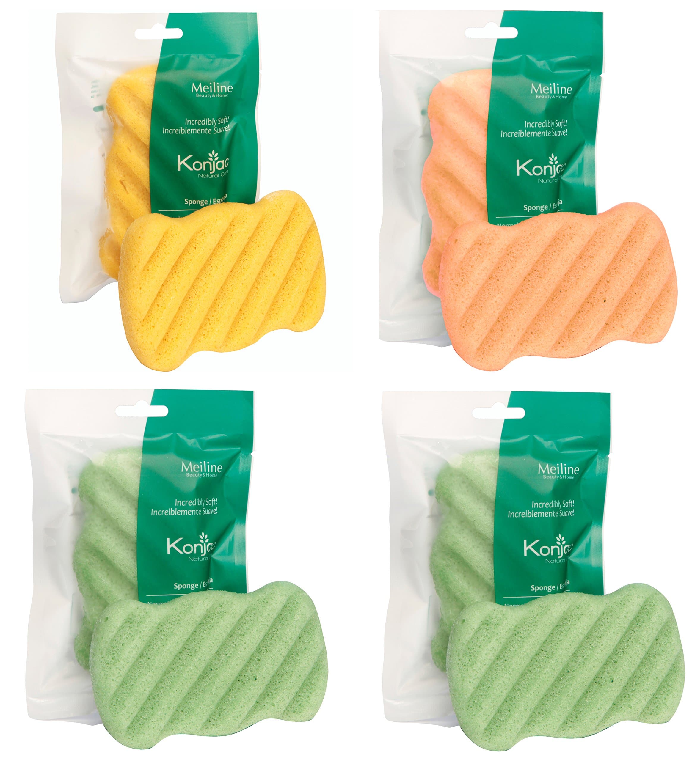 Family Konjac Combo Four Sponges