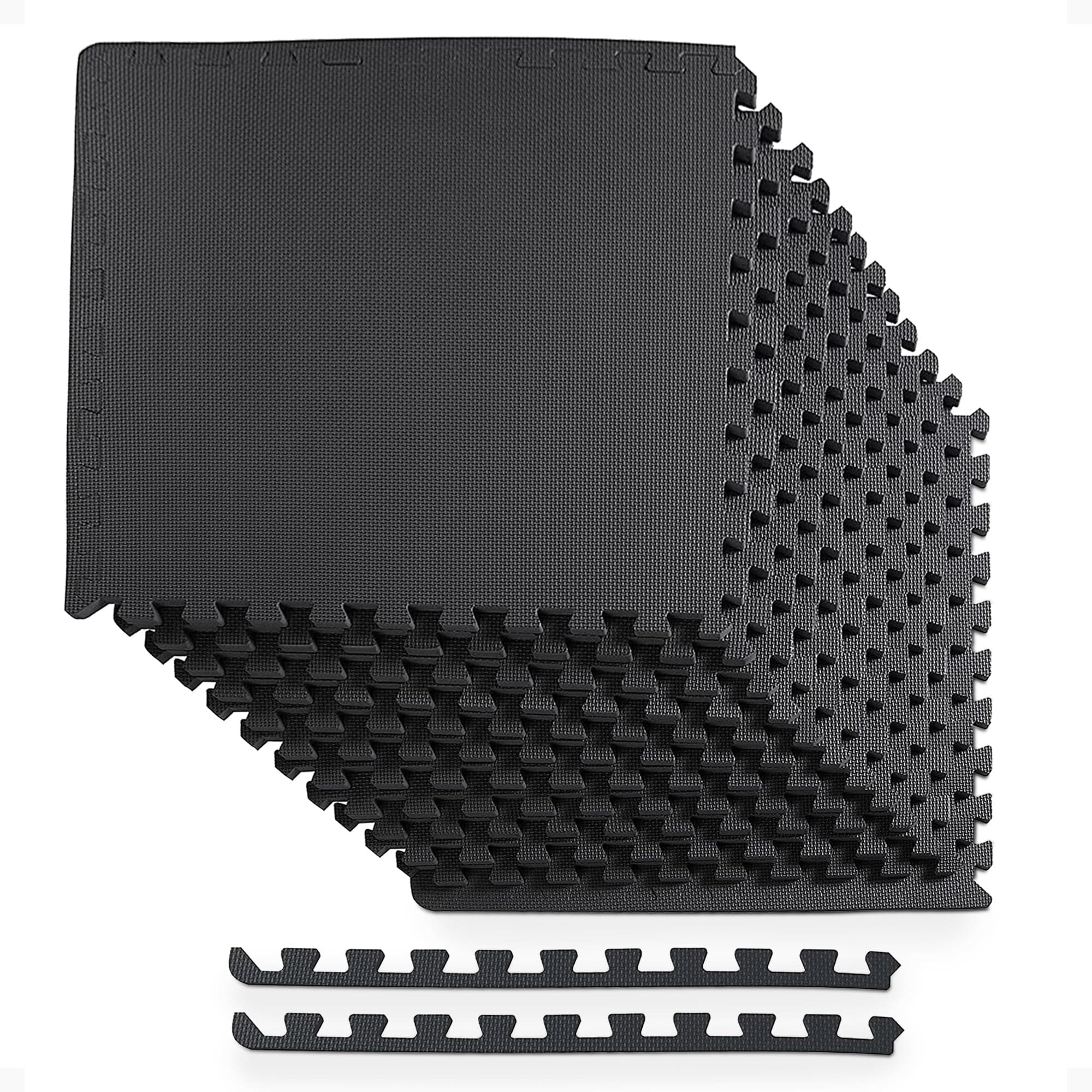 BalanceFrom Puzzle Exercise Mat EVA Foam Interlocking Tiles