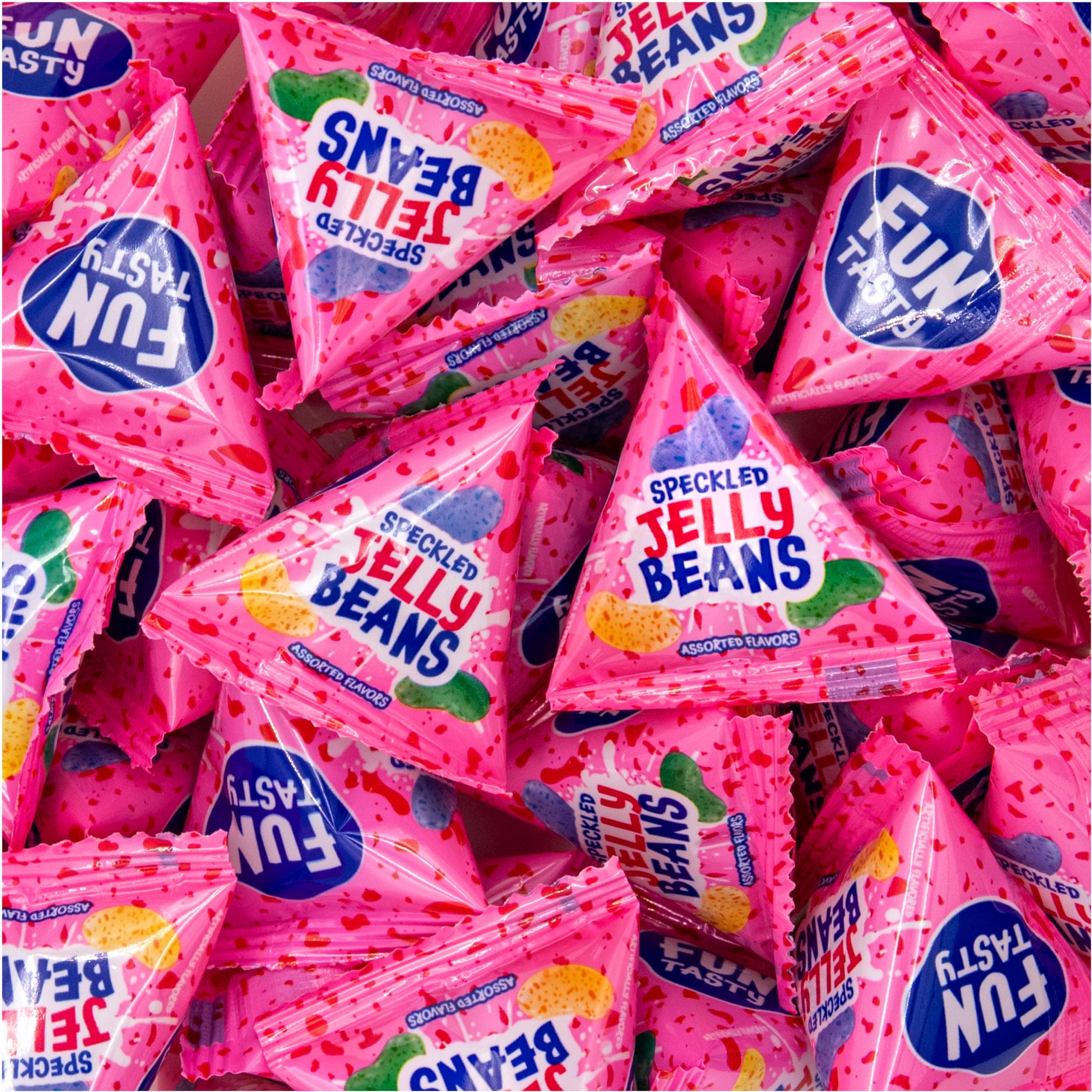Jelly Beans - 60 Mini Packs - Individually Wrapped Candy for Classroom Rewards, Buffets, Goodie Bags & Party Favors - Bulk Jelly Beans - Fruit Flavors