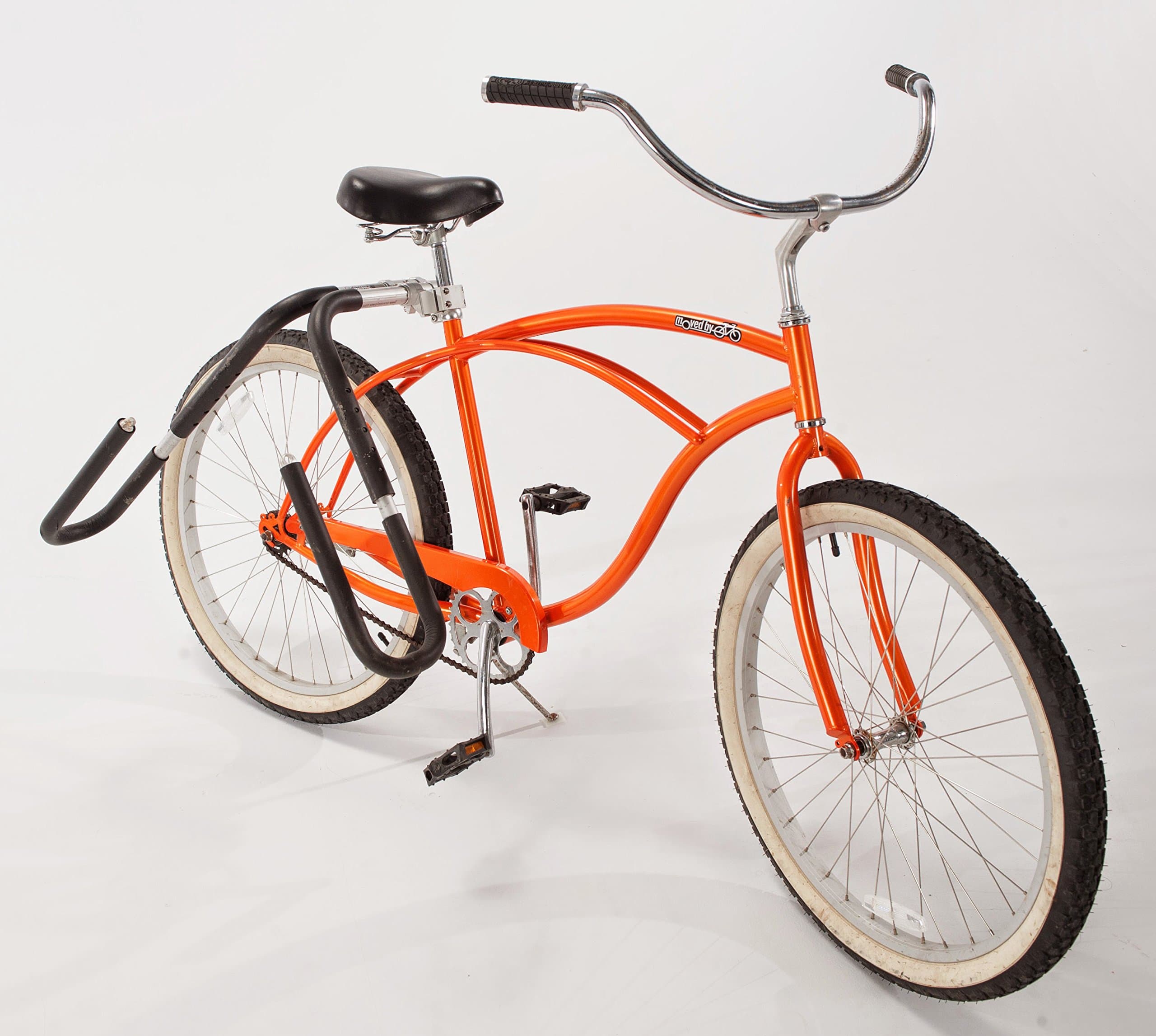 Moved By Bikes MBB Shortboard Surfboard Bicycle Rack. (Black)