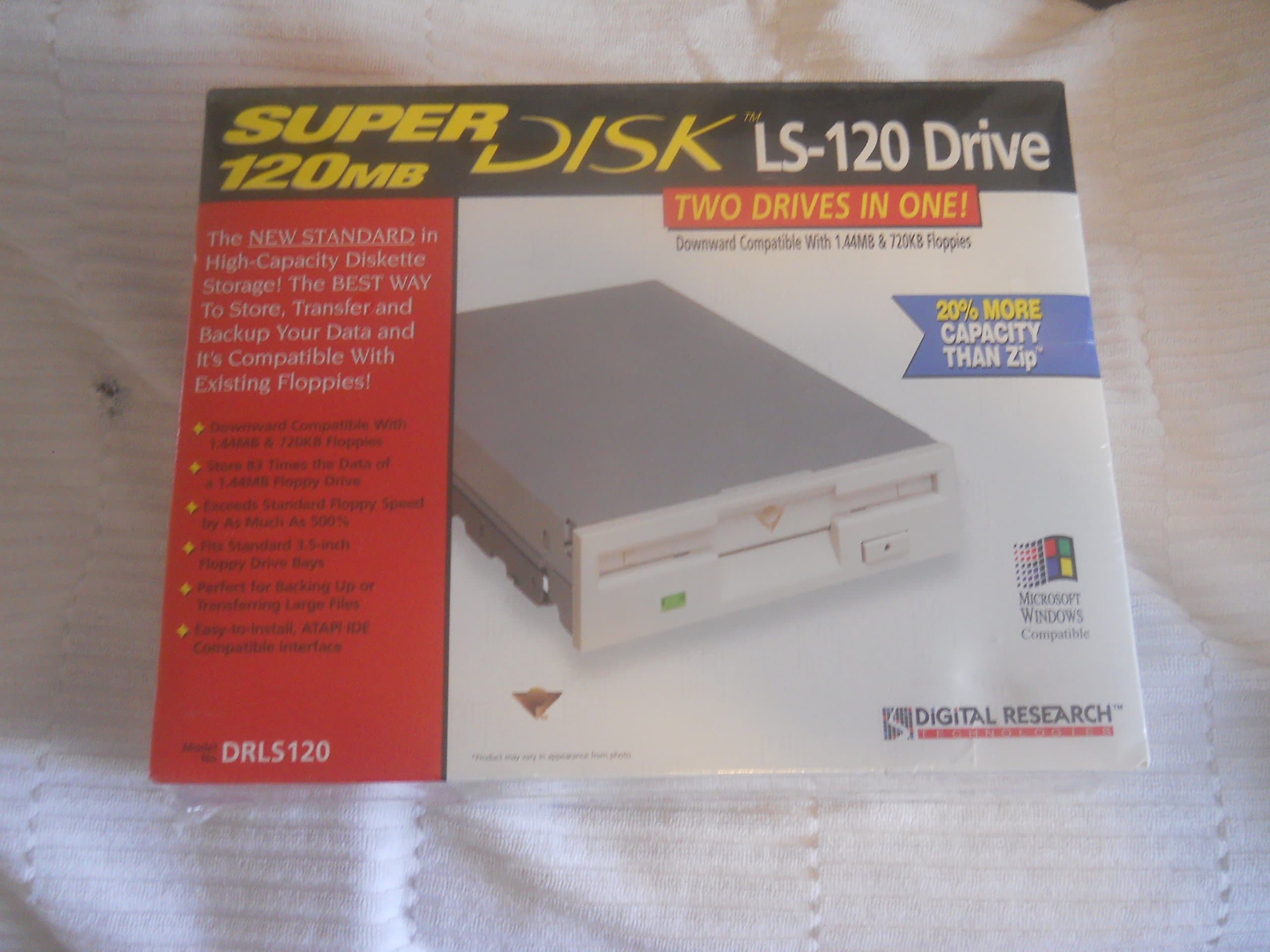 Digital Research LS-120MB Floppy Super-Disk Drive