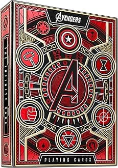 theory11 Avengers - The Infinity Saga (Playing Cards) Red Version