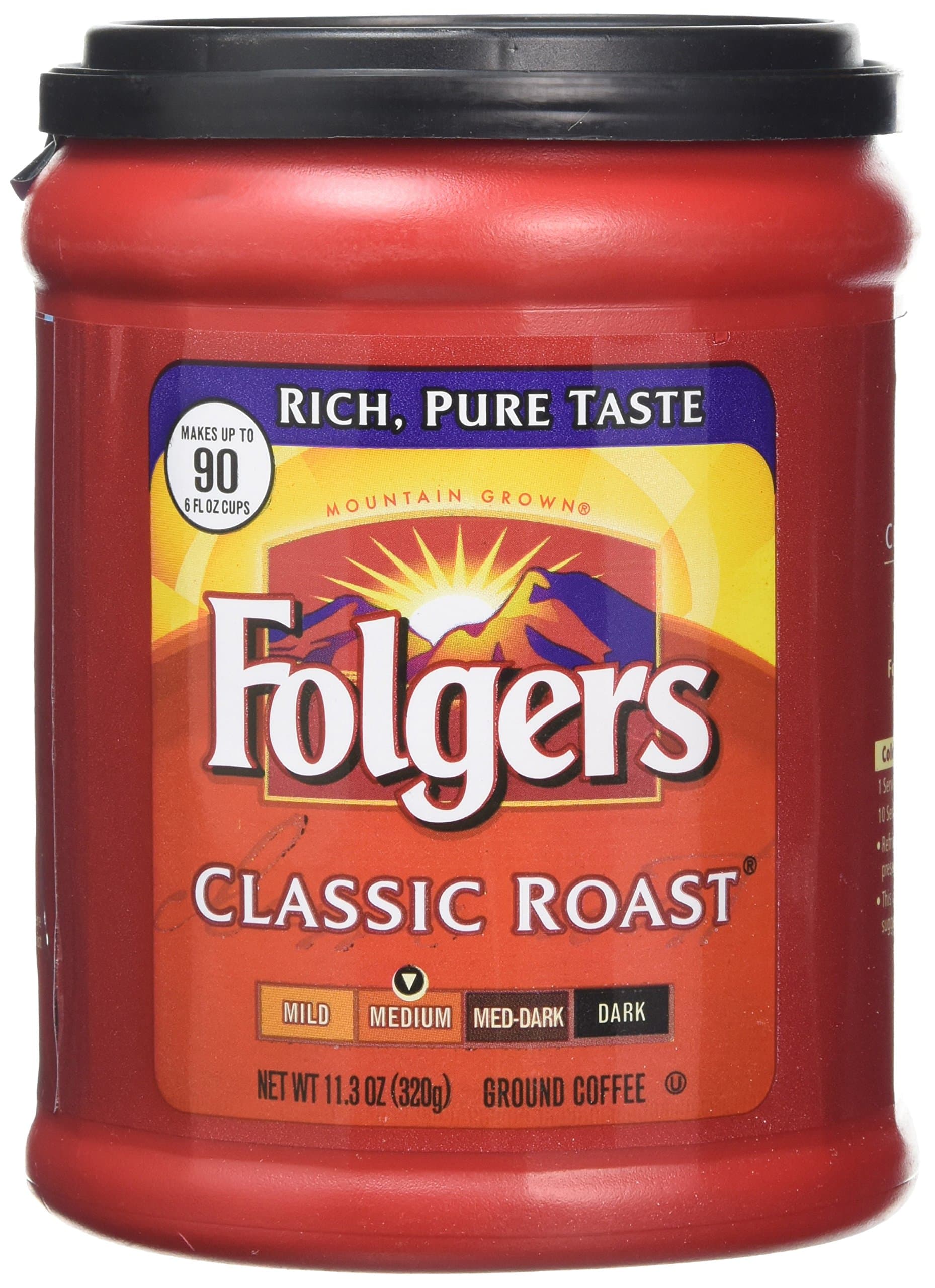 Folger Classic All Purpose Medium Roast 320 g (Pack of 2)