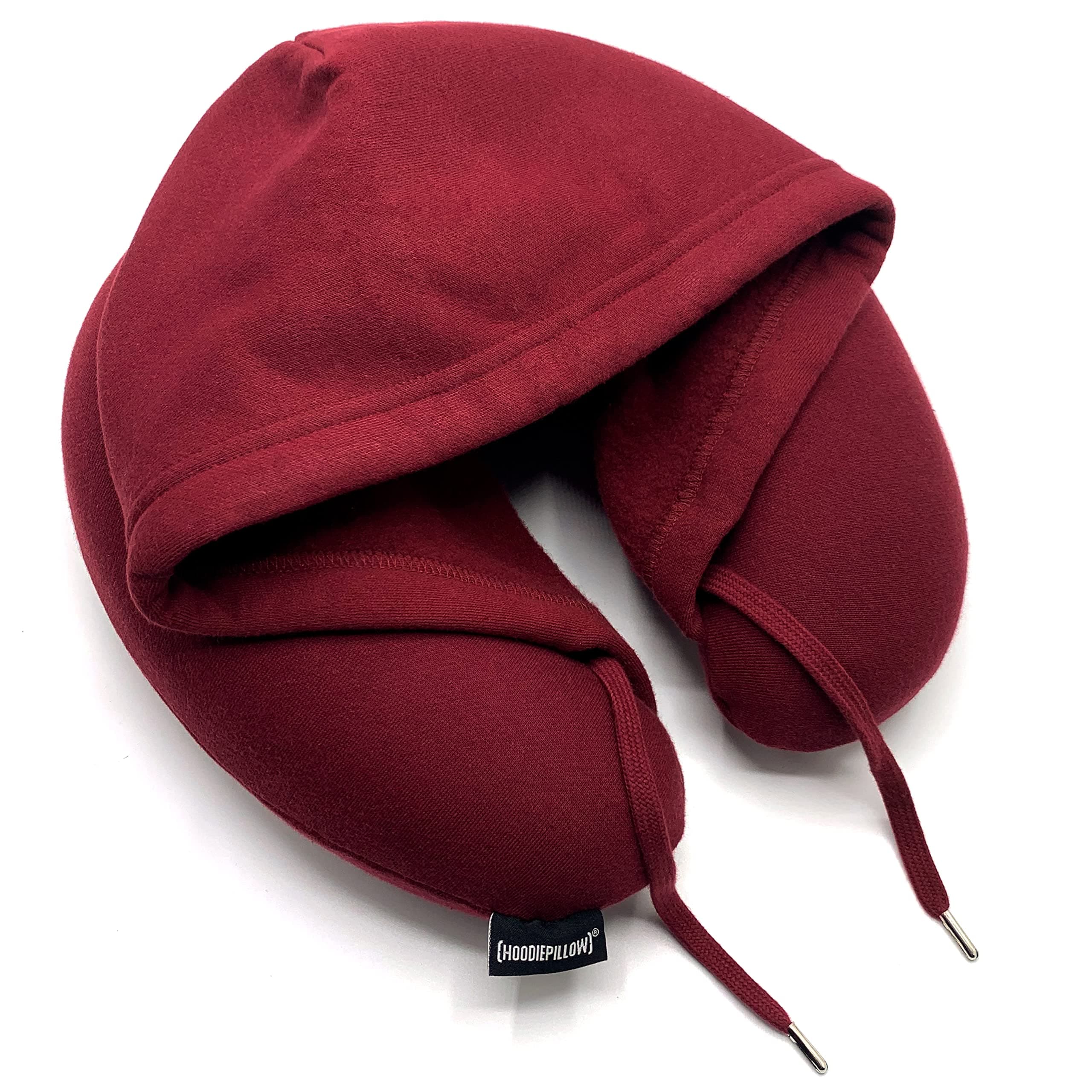 Memory Foam Travel Pillows (Burgundy)