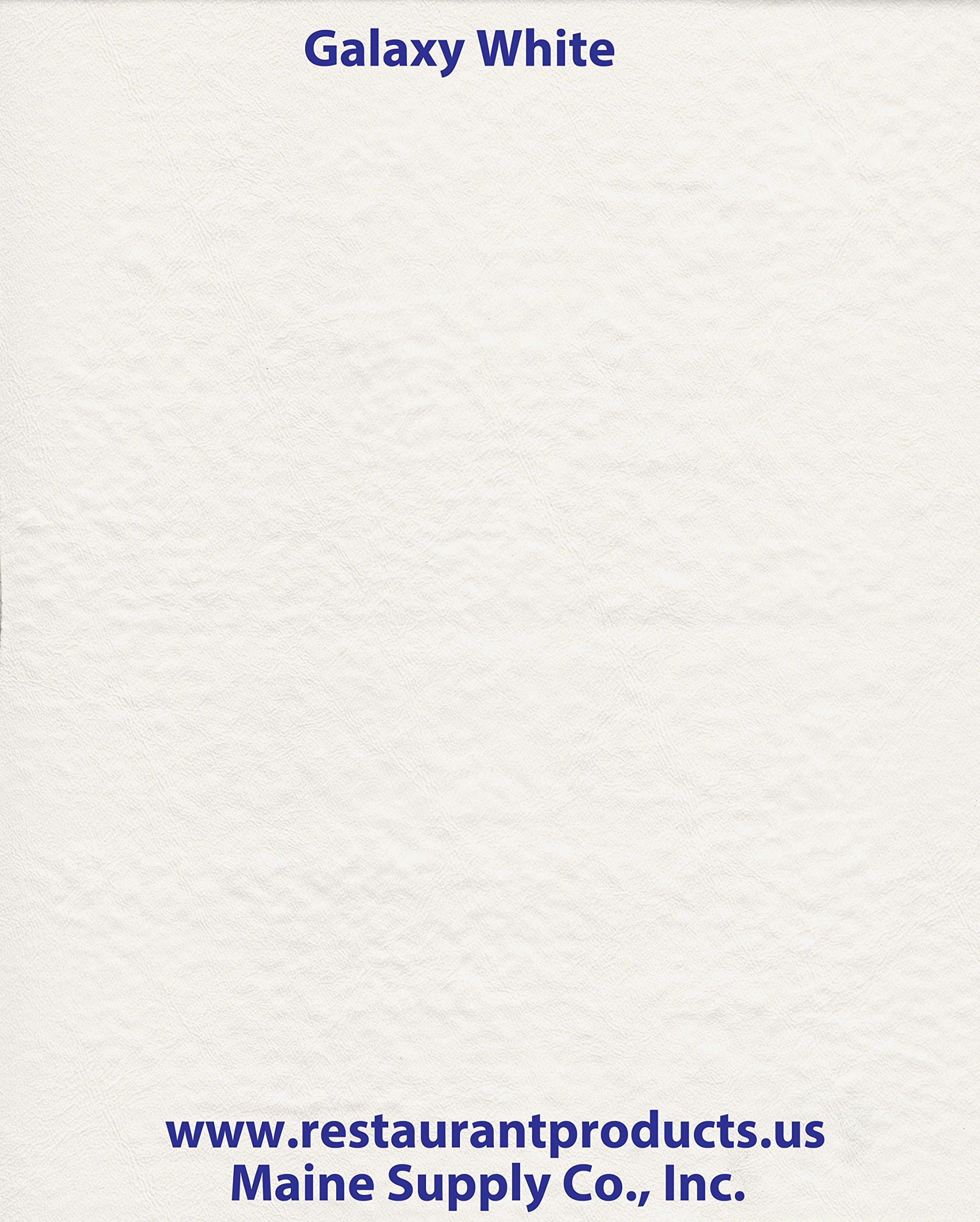 White 6 Gauge Vinyl Tablecloth Roll 54" X 45'