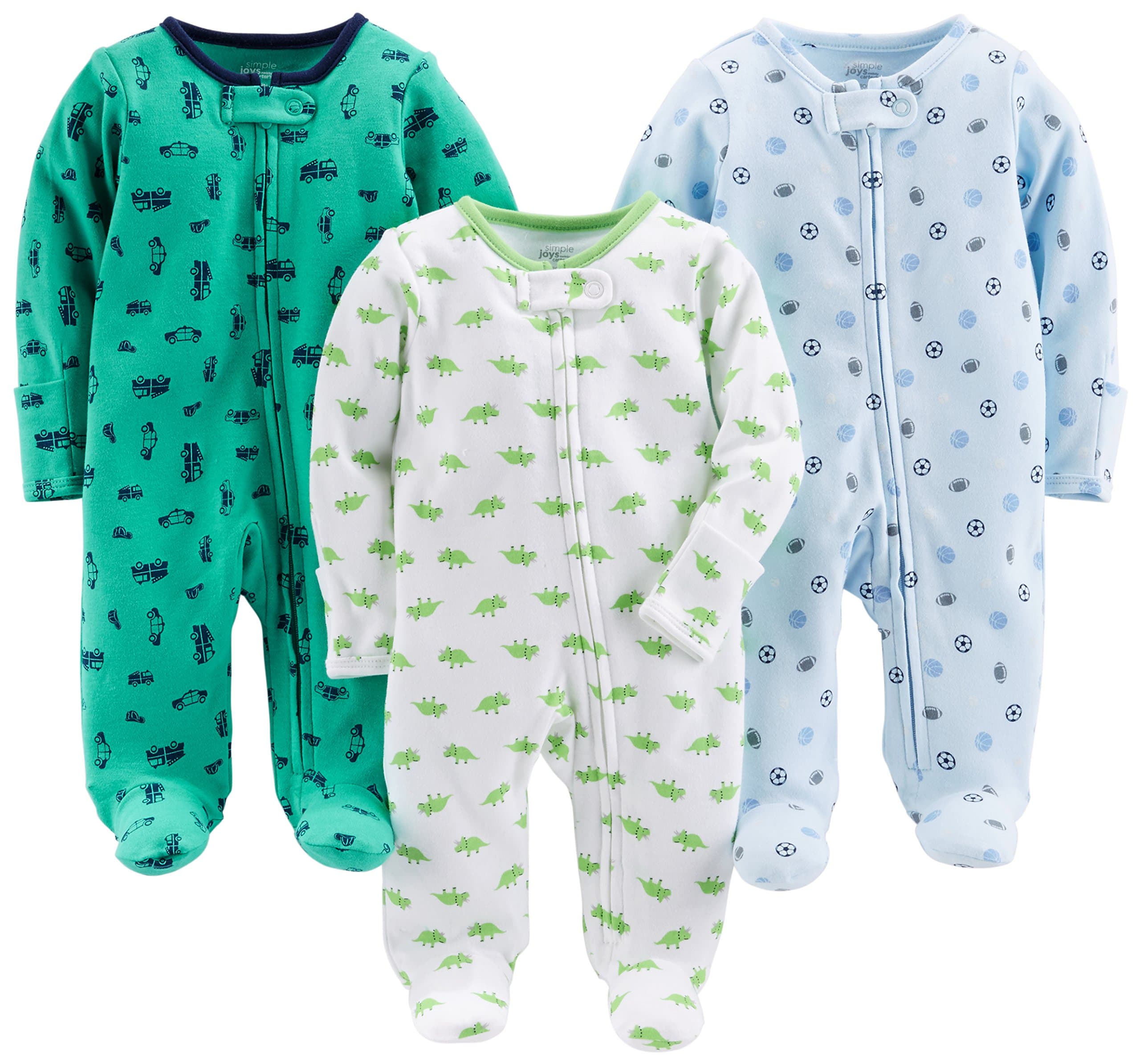 Simple Joys by Carter's Baby 3-Pack Neutral Sleep and Play