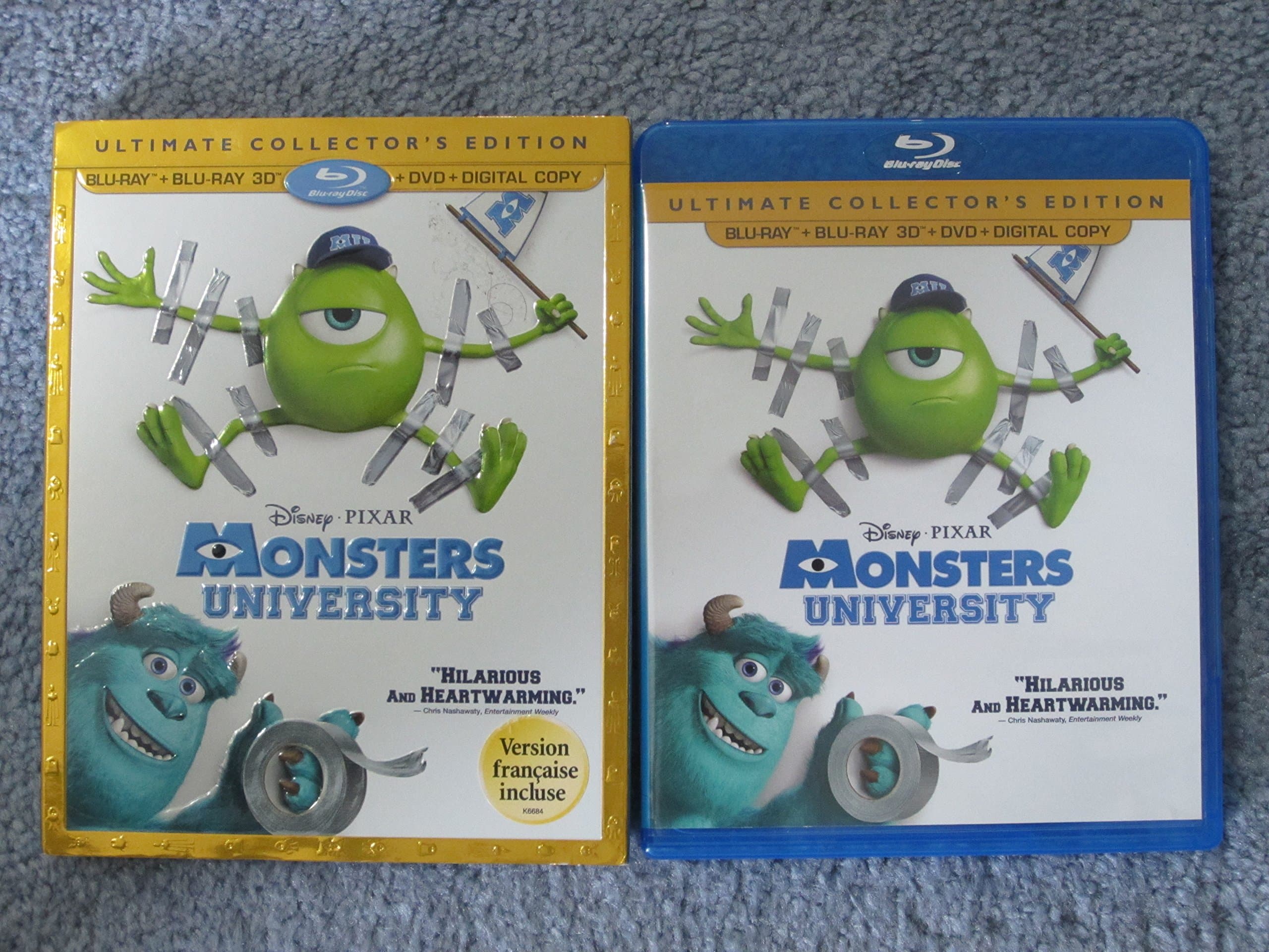 Monsters University (Blu-ray 3D + Blu-ray + DVD + Digital Copy)