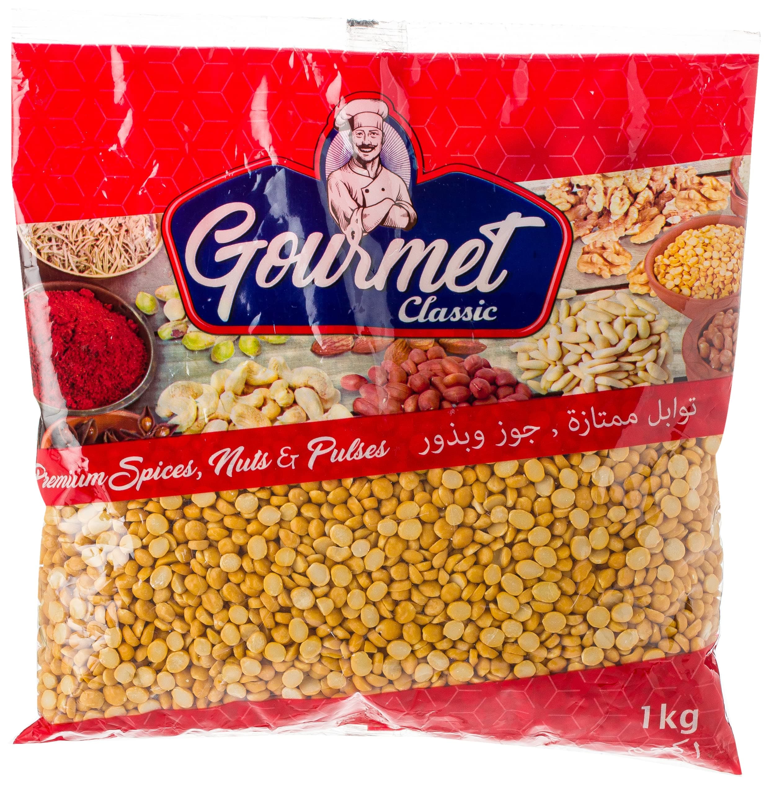 GOURMET CLASSIC Channa Dhal Split, 1 Kg