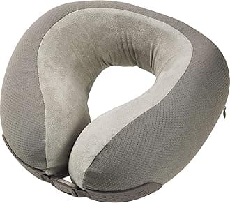 Go Travel Super Supportive & Ergonomic Memory Foam Dreamer Travel Neck Pillow (Grey)