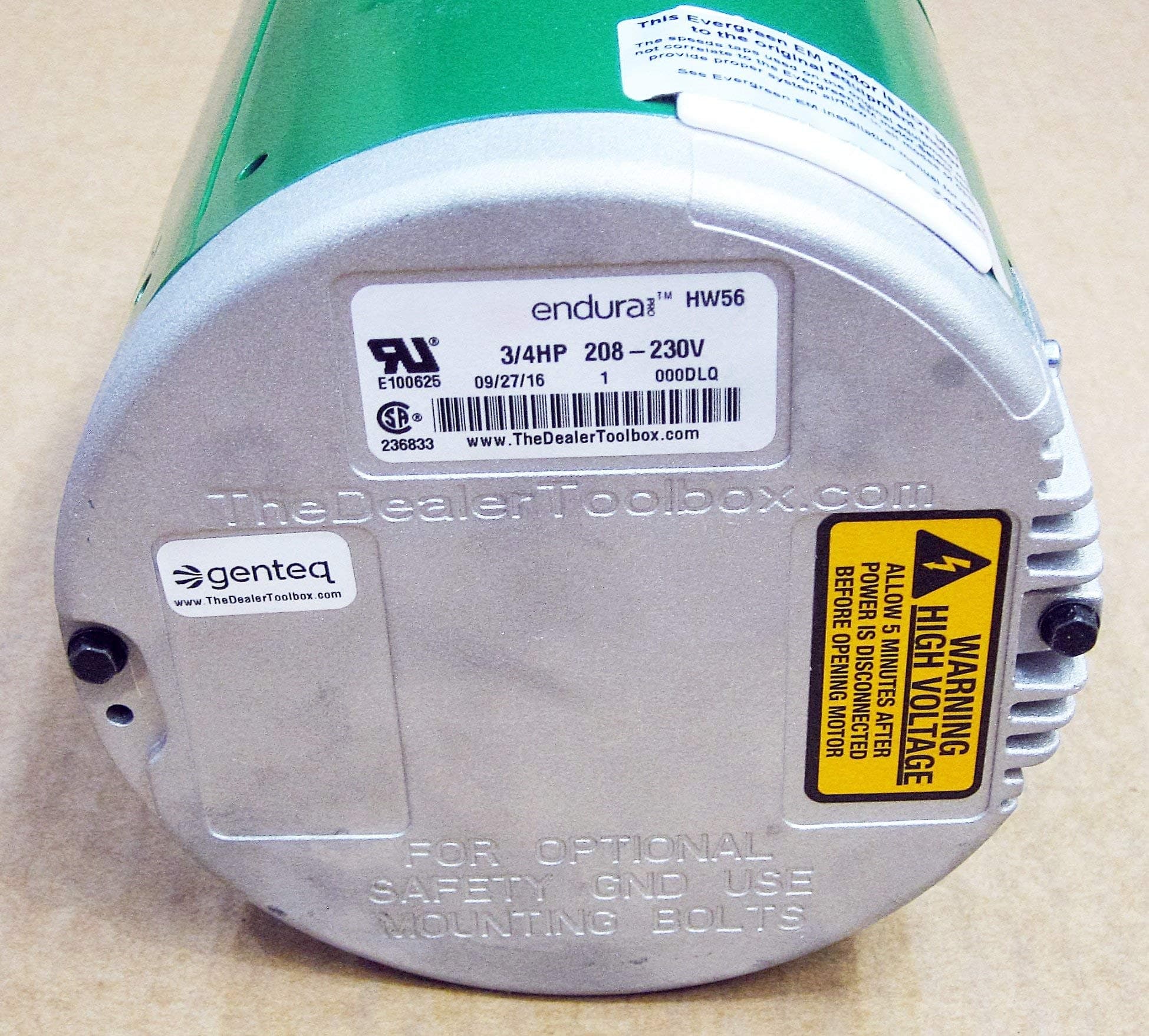 X-13 ECM Replacement Motor 3/4 H.P. 208-230 Volts 6207EF