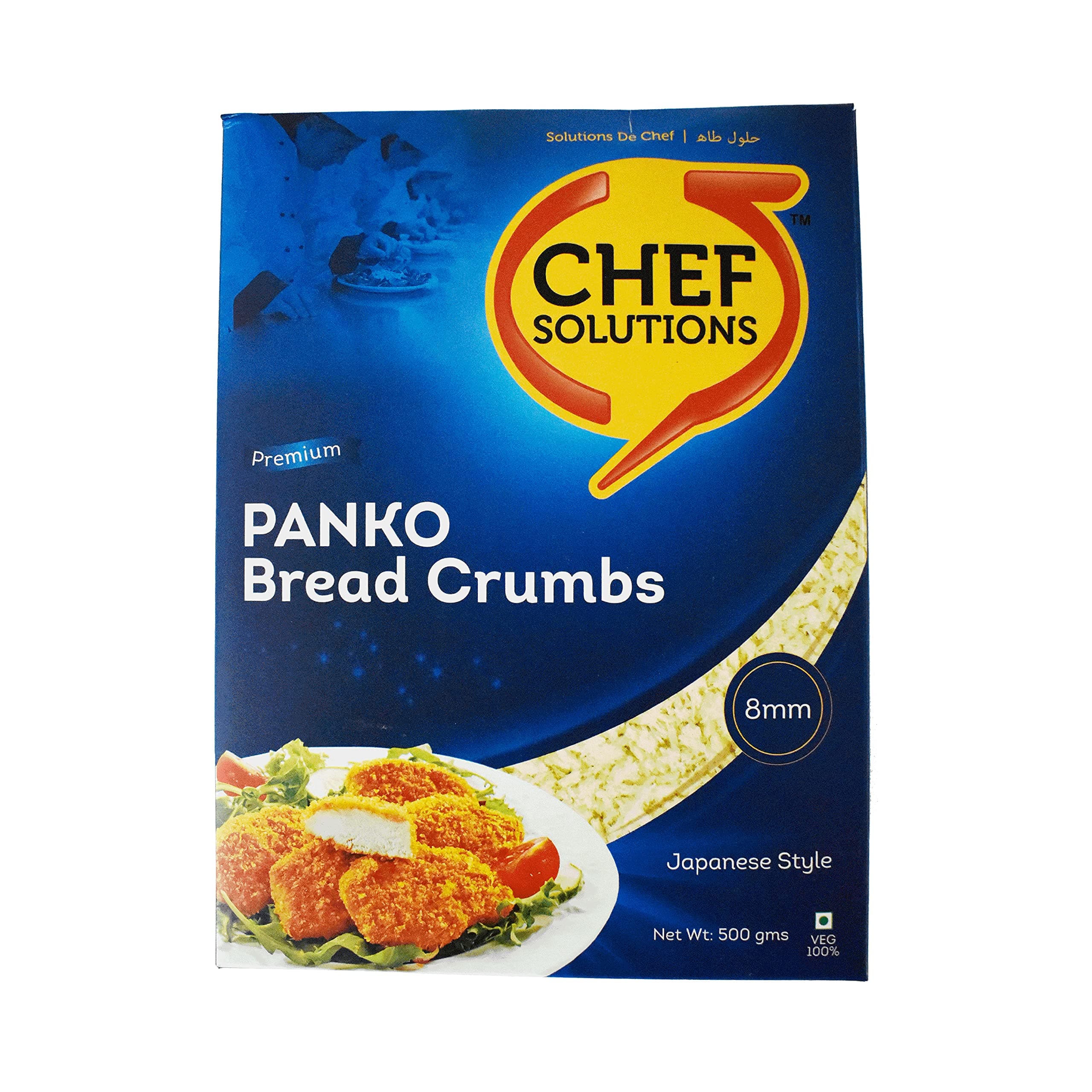 Chef Solutions Panko Bread Crumbs - 8mm, 500gm