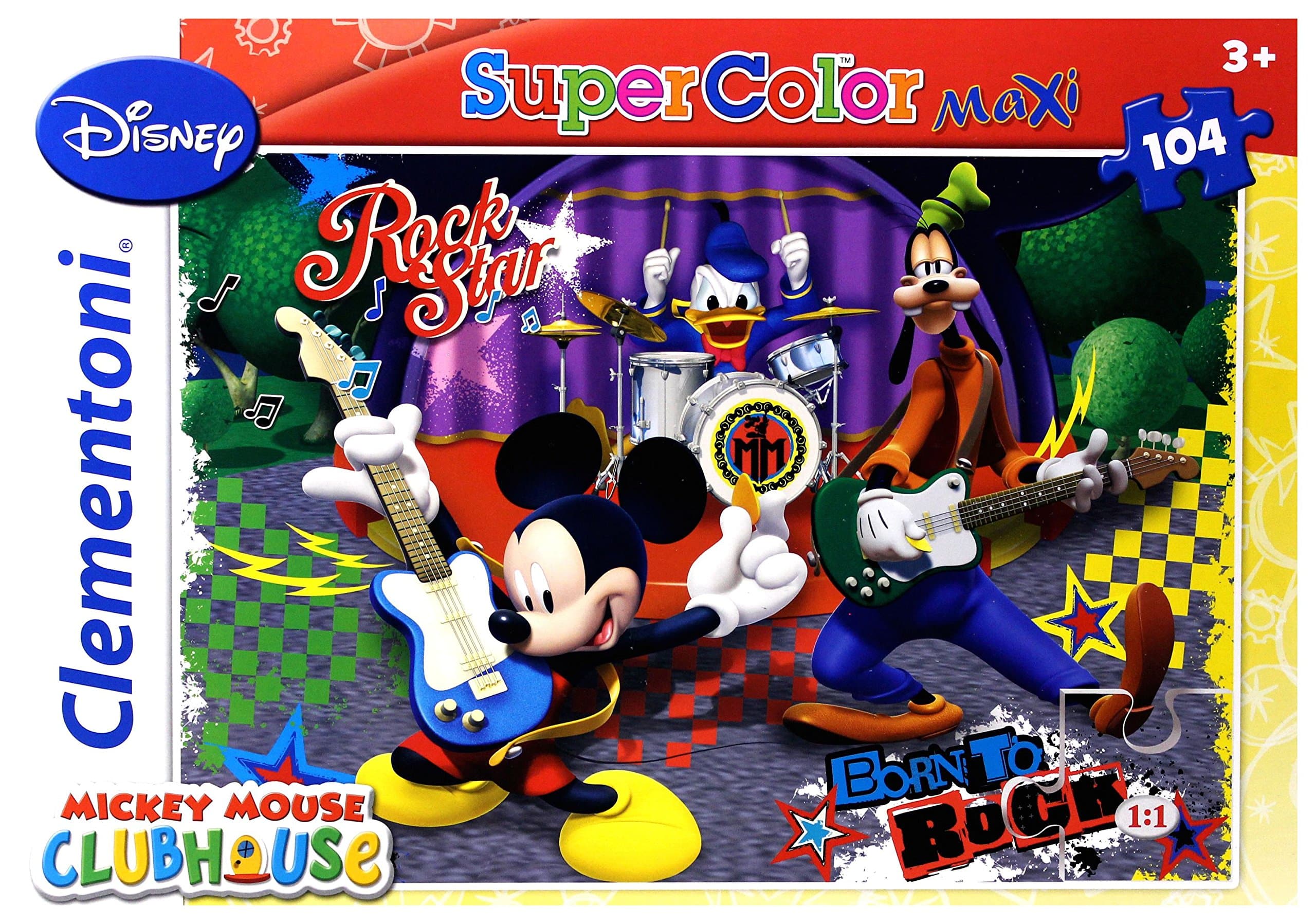 Clementoni Mickey Mouse Maxi Puzzle (104-Piece)