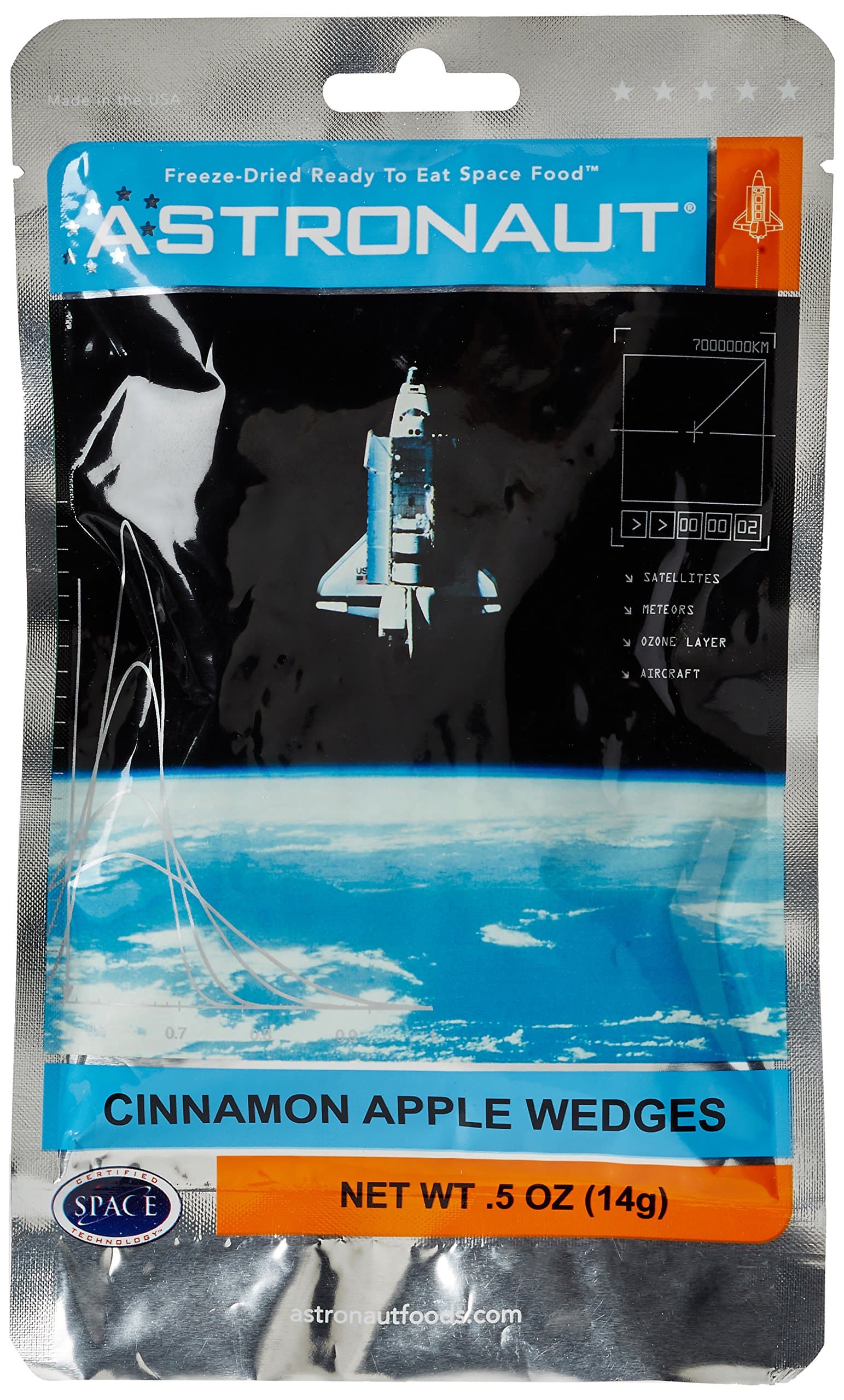 Astronaut Food - Cinnamon Apple Wedges