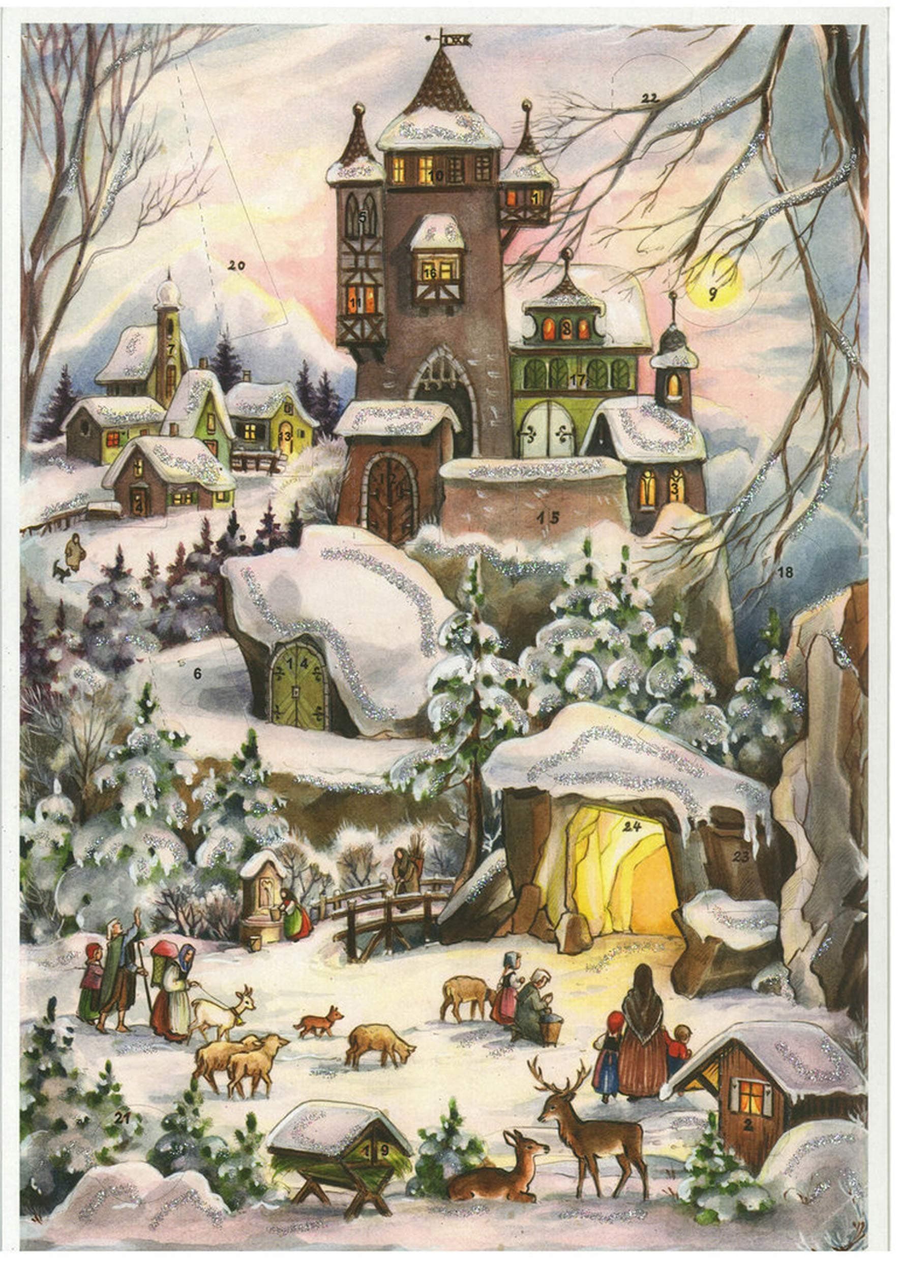 Advent Calendar "At the castle"