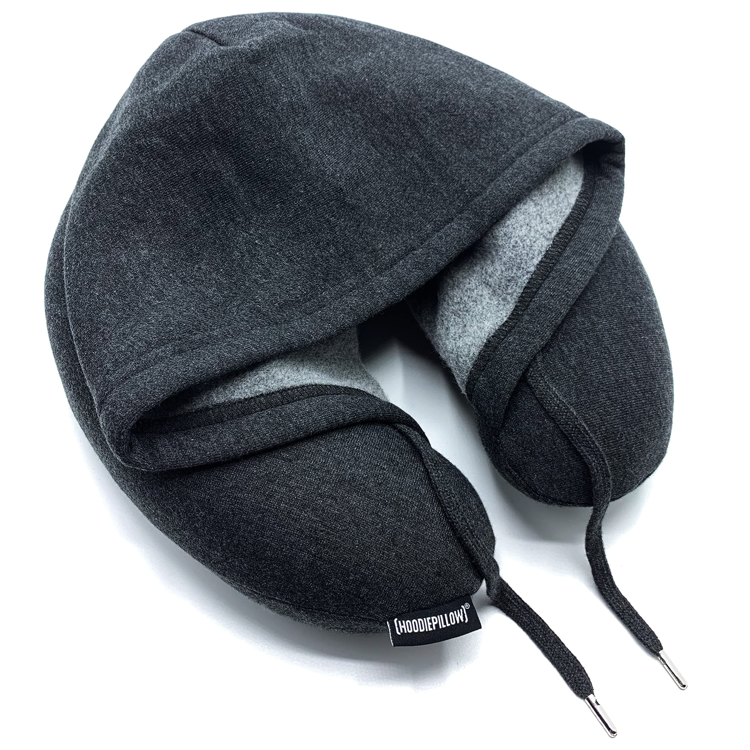 Memory Foam Travel Pillow (Charcoal)