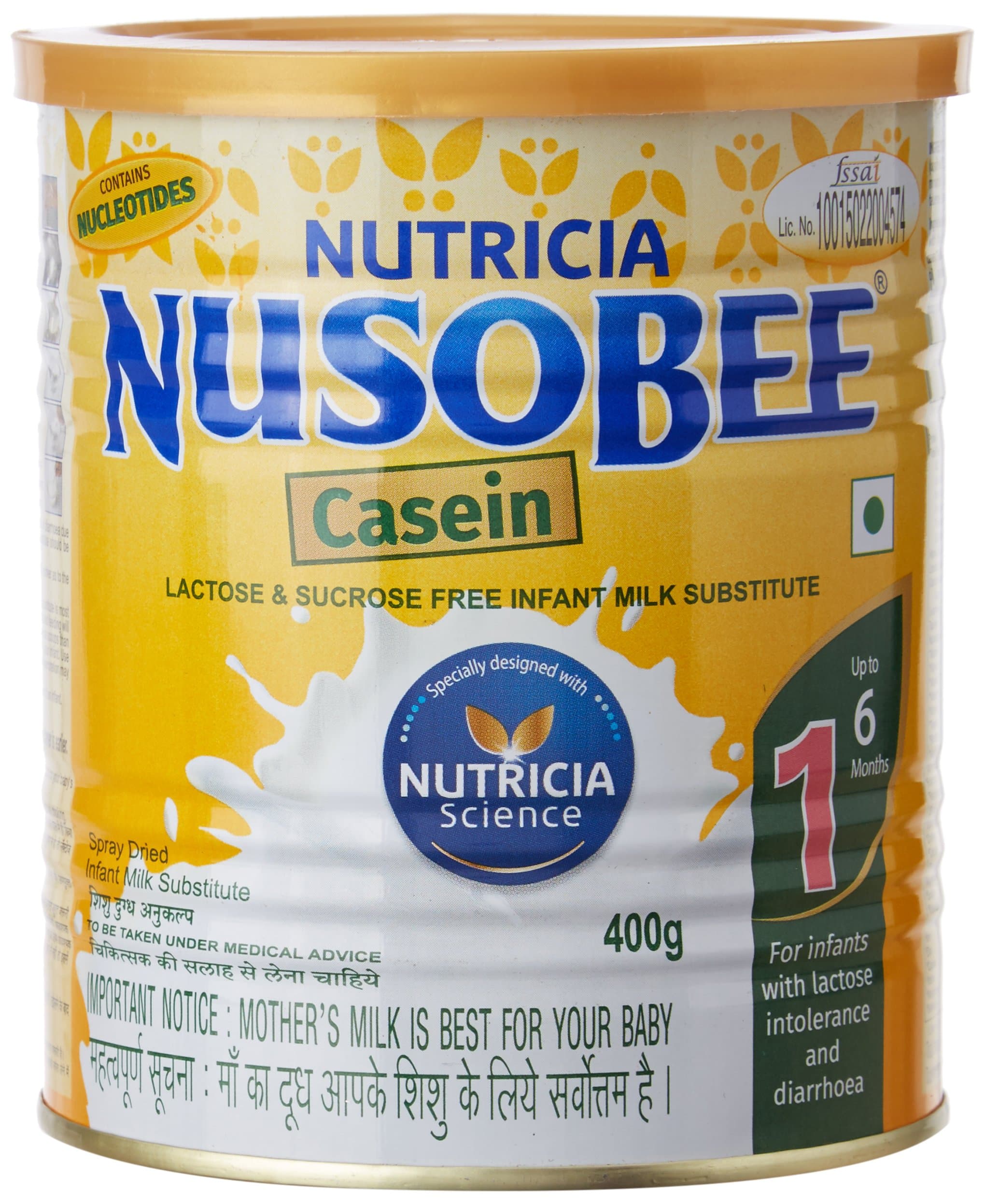 Nusobee Casein 1 Infant Formula Tin, 400g
