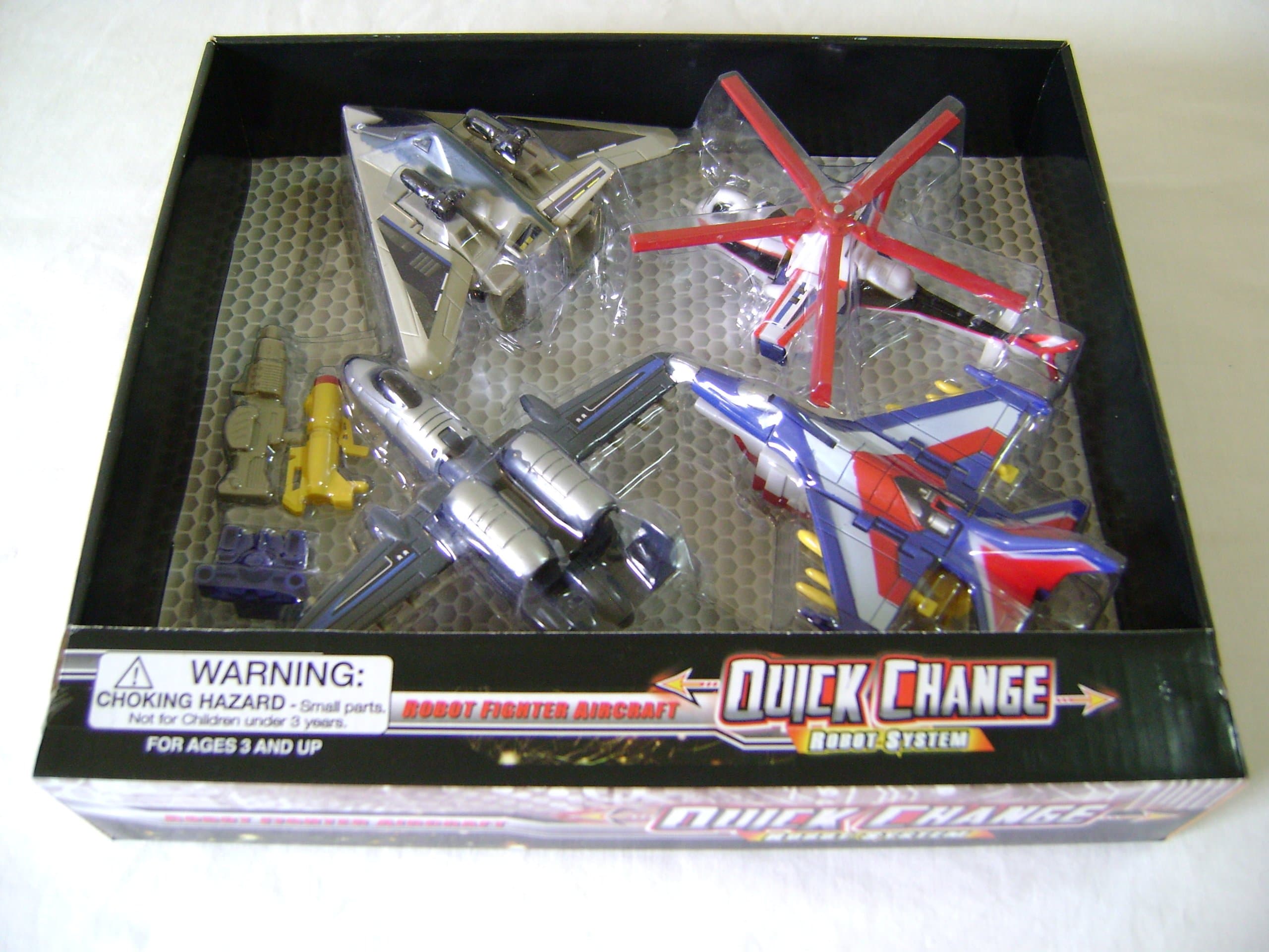 Robot Fighter Aircraft Quick Change Robot System