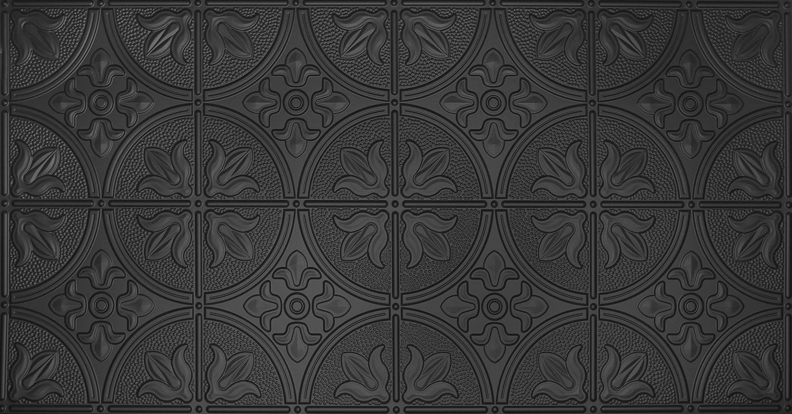 ceiling tile Black Aa309 2x4 Panels Pack of 10 A Fire Retardant