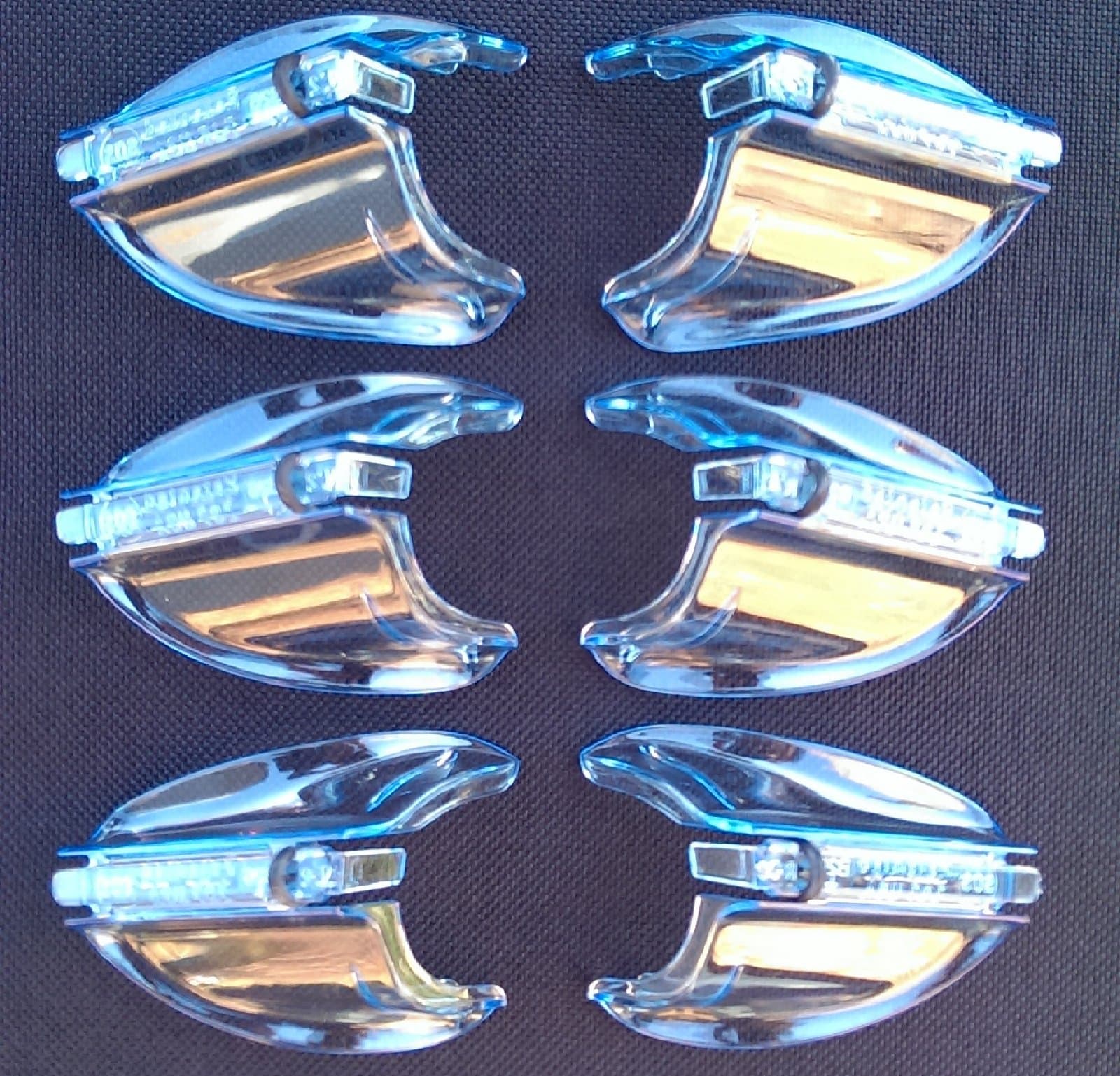 B26+ Wing Mate Glasses Side Shields- Fits Small to Medium Eyeglasses (3 Pair Pack)