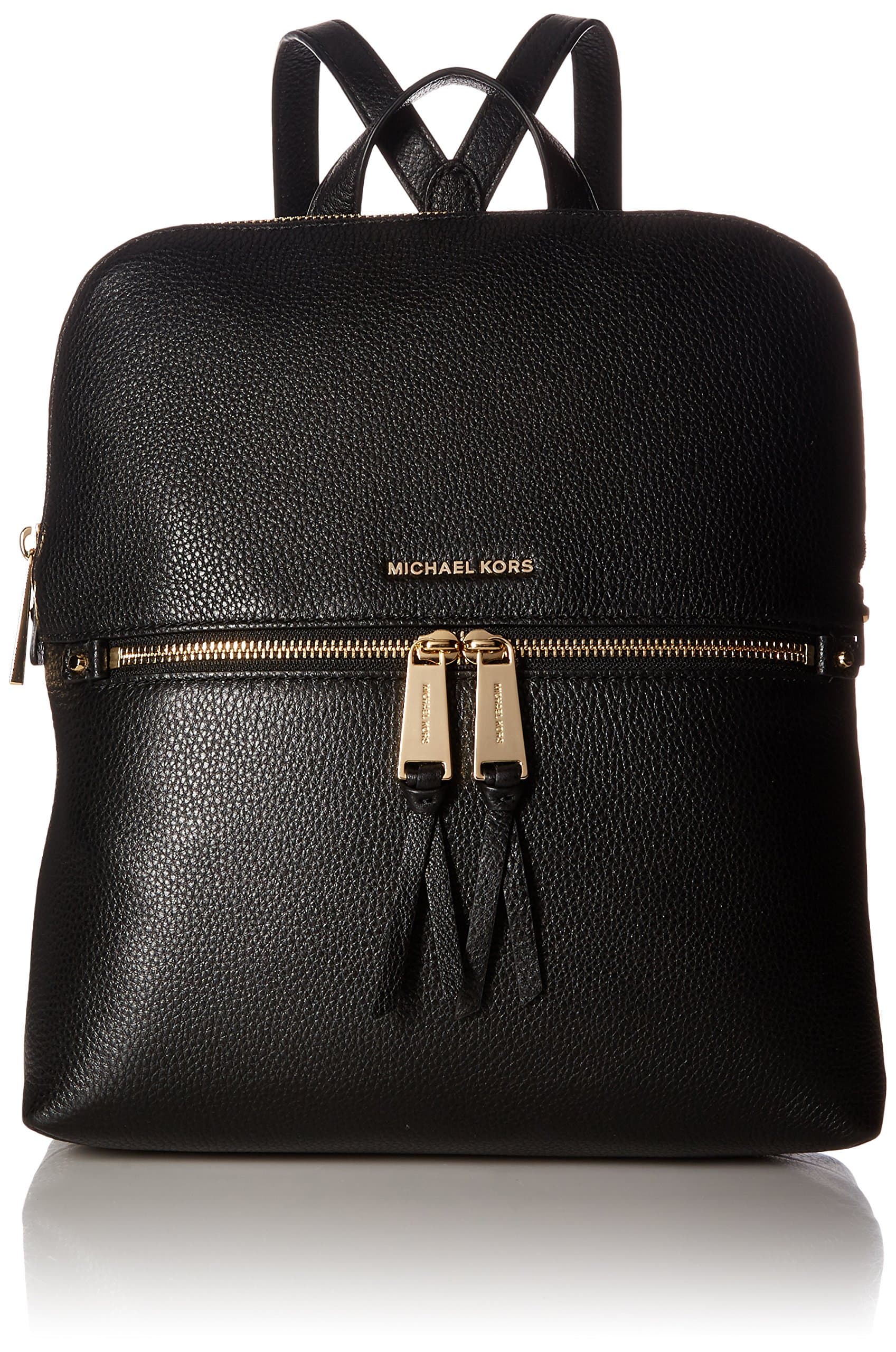 MICHAEL Michael Kors Rhea Zip Medium Slim Backpack Black One Size