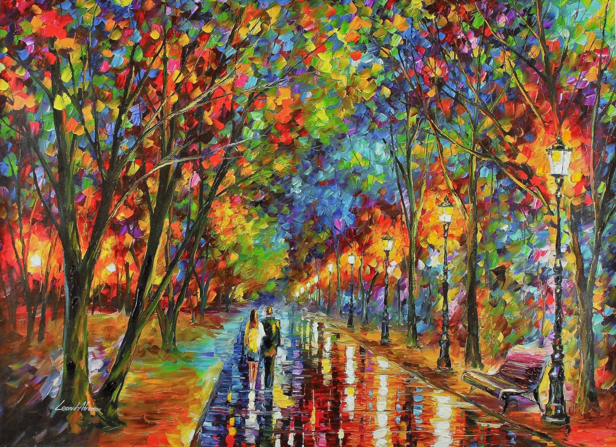 Leonid Afremov When Dreams Come True (30 x 40) - Gallery Proof