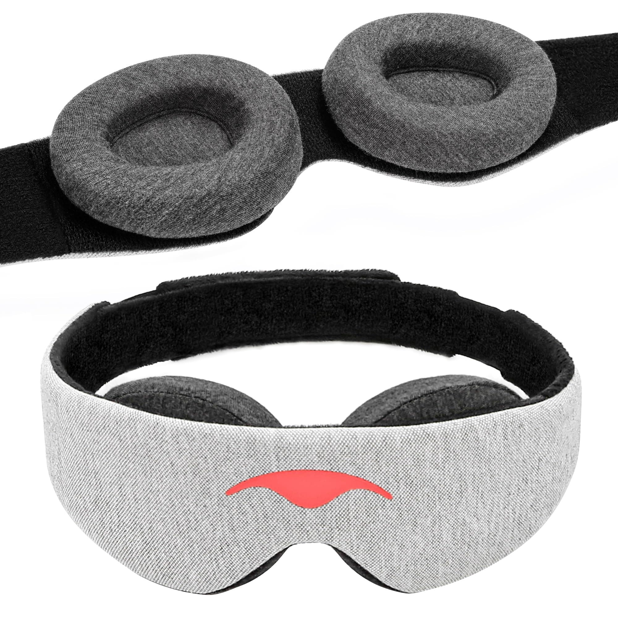 – Mask - 100% Light Blocking Eye Mask, Zero Eye Pressure, Comfortable & Adjustable Sleeping Mask for Women Men, Perfect Blindfold for Sleep/Travel/Nap/Shift Work