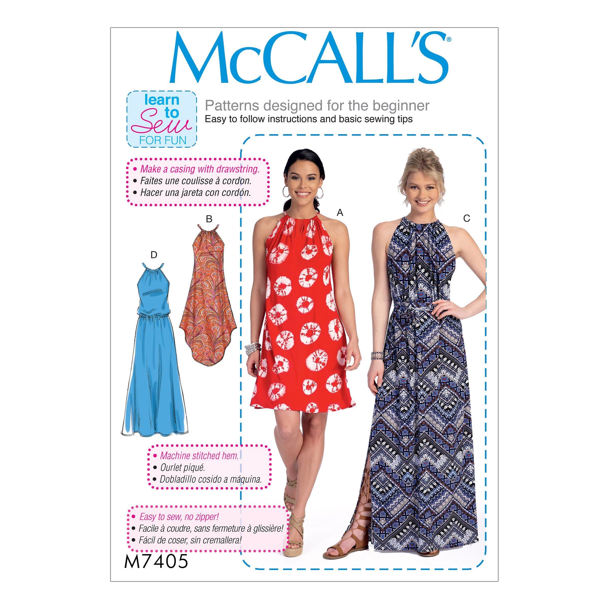 McCall's Patterns Misses Dresses and Belt