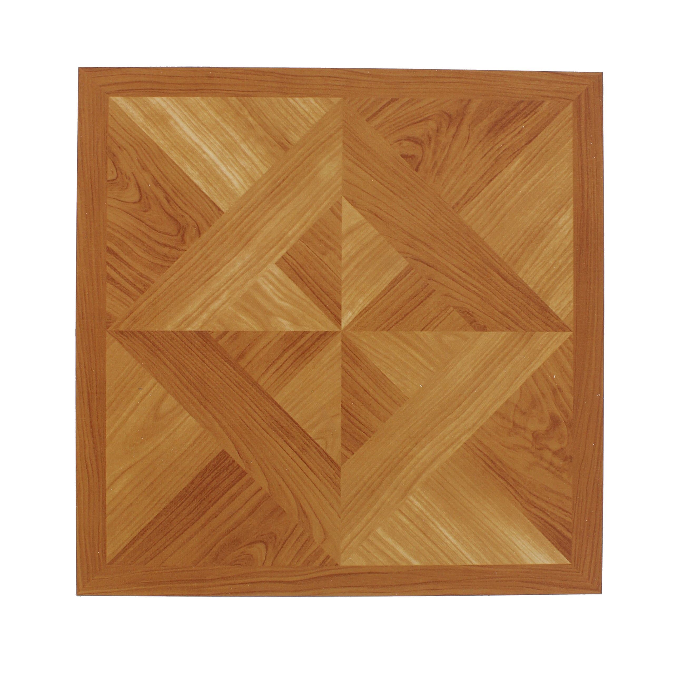 Rivera RT 6082 2 Tone Parquet Oak Vinyl Tile