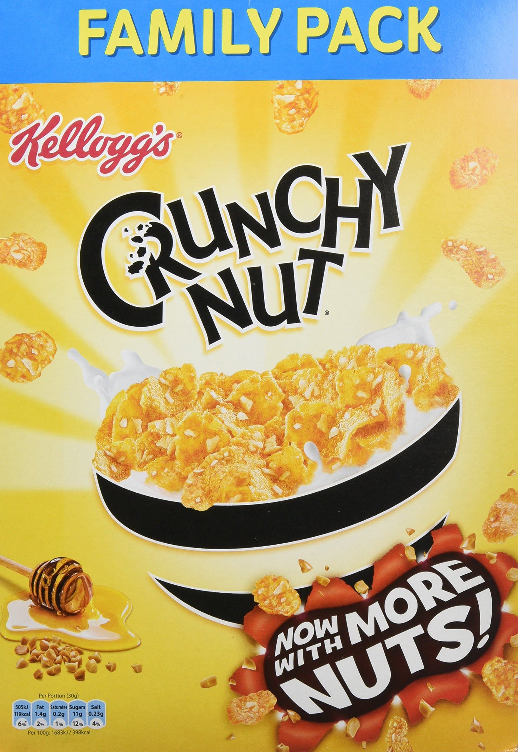 Kellogg's Crunchy Nut Original Cereal, 750g